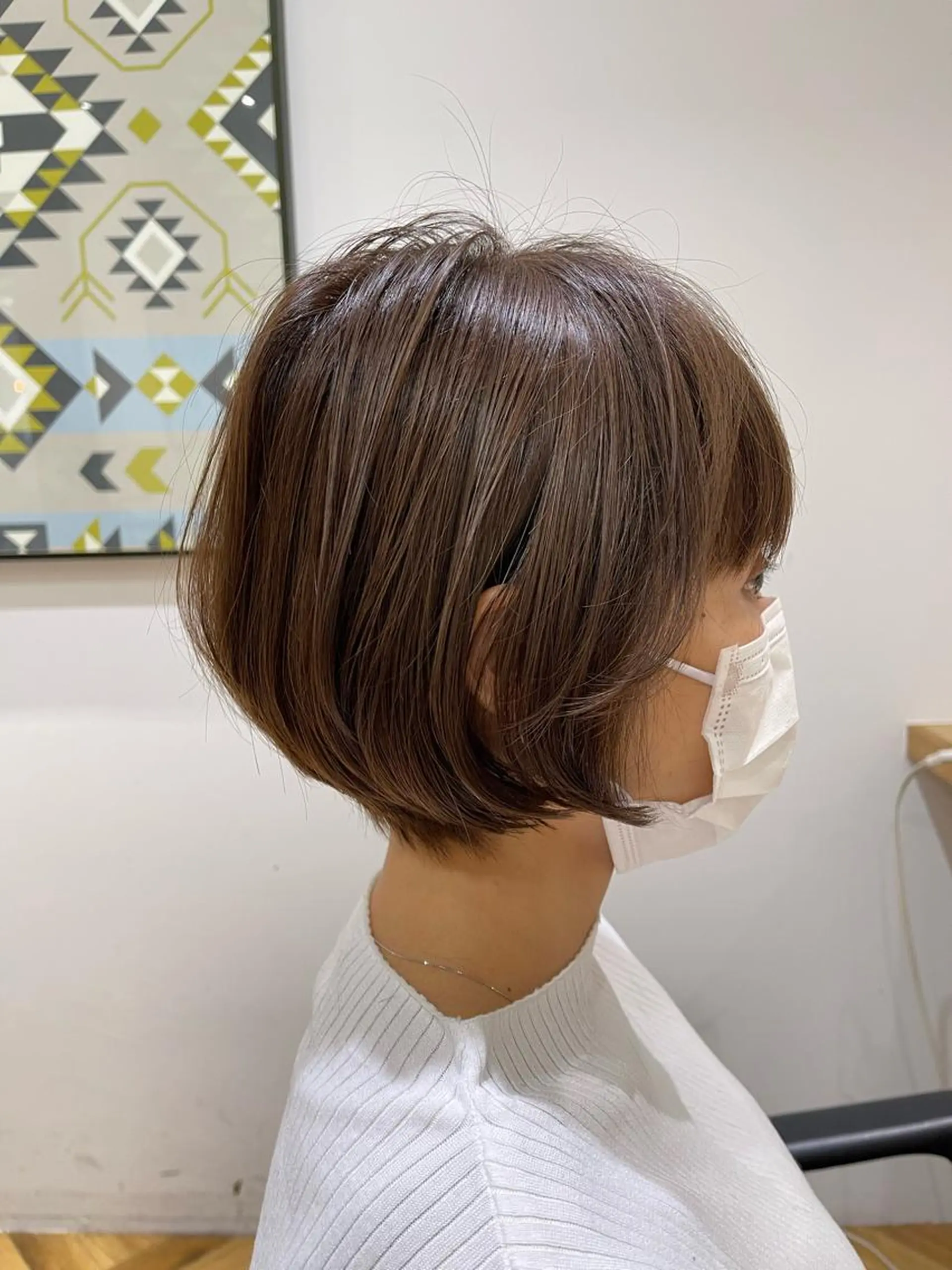 ショート 金 祐大のヘアスタイル