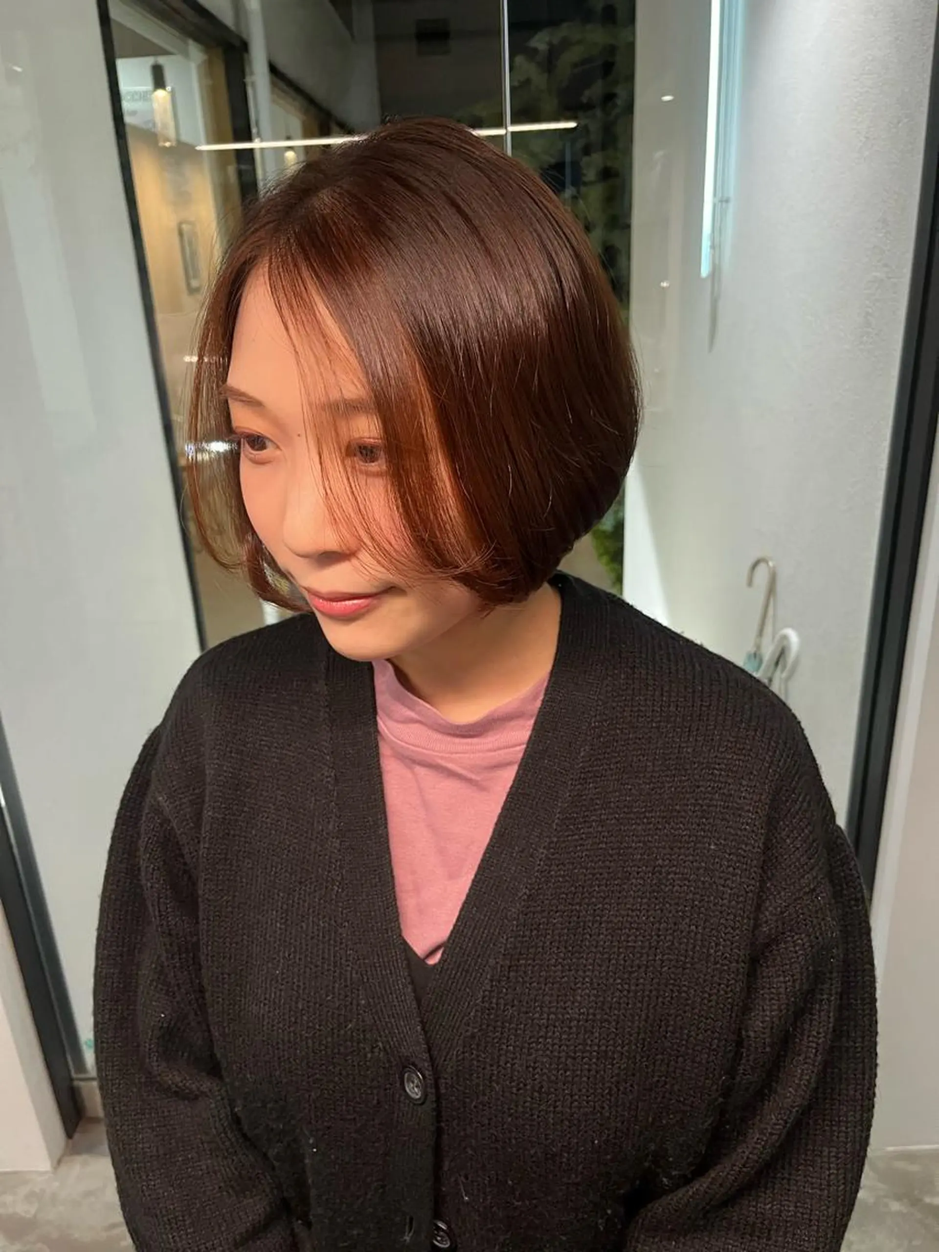 ショート ショートボブ ボブ ショートヘア 湯川 未咲希のヘアスタイル
