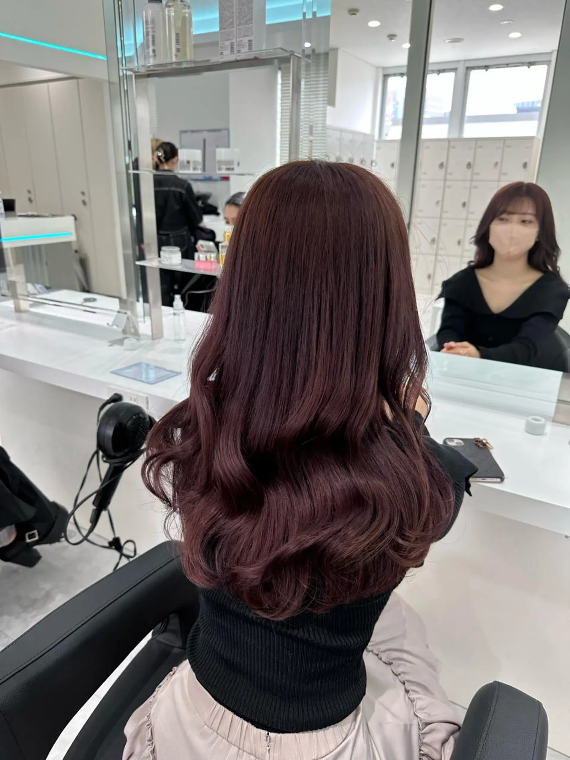 ロング カラー ヘアカラー トリートメント ♡上品韓国髪♡ブラ ウン/SAYATOのヘアスタイル