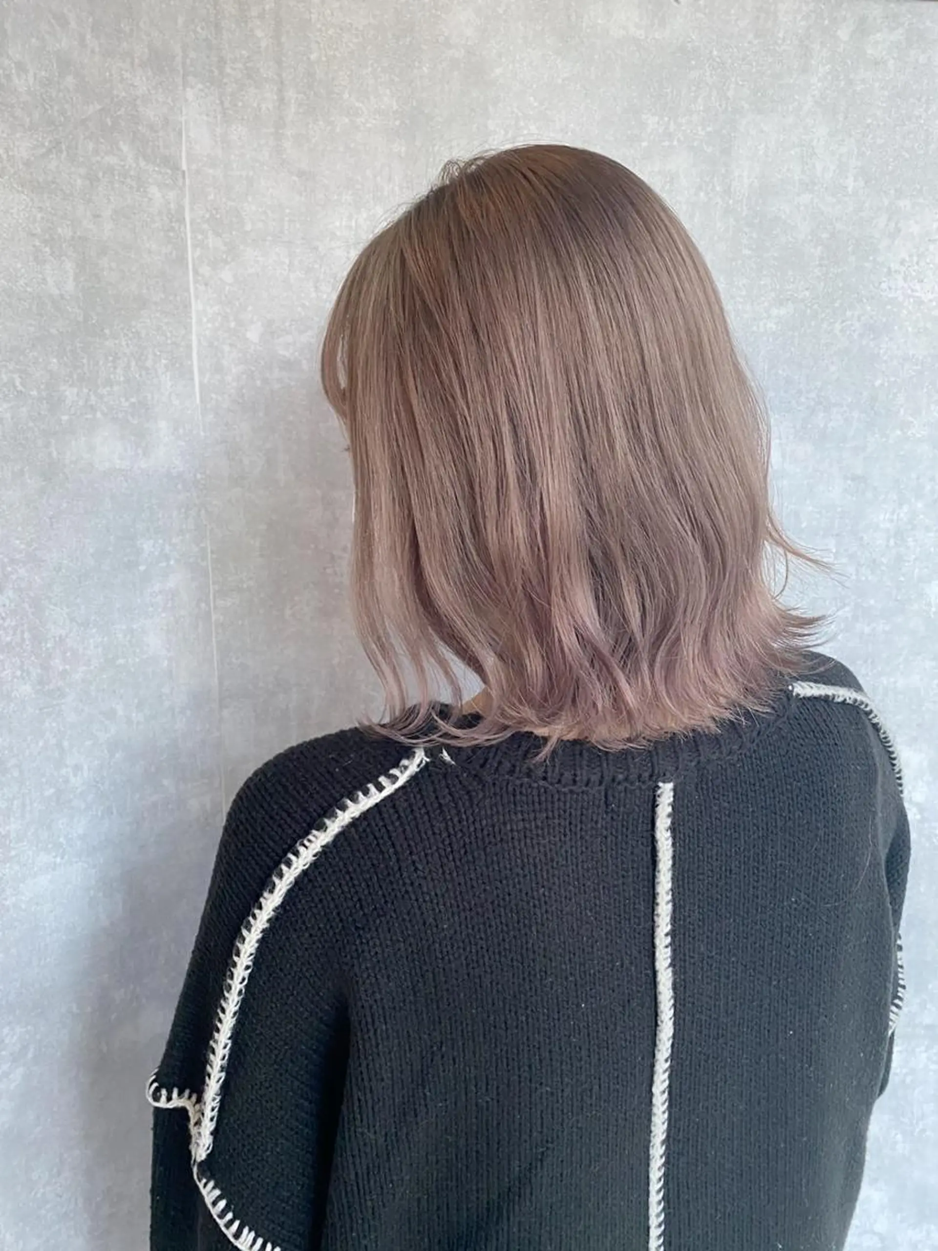 ミディアム カラー アディクシーカラー ブリーチ ケアブリーチ ダブルカラー 韓国風ヘア カット ヘアカラー トリートメント 入江 允のヘアスタイル