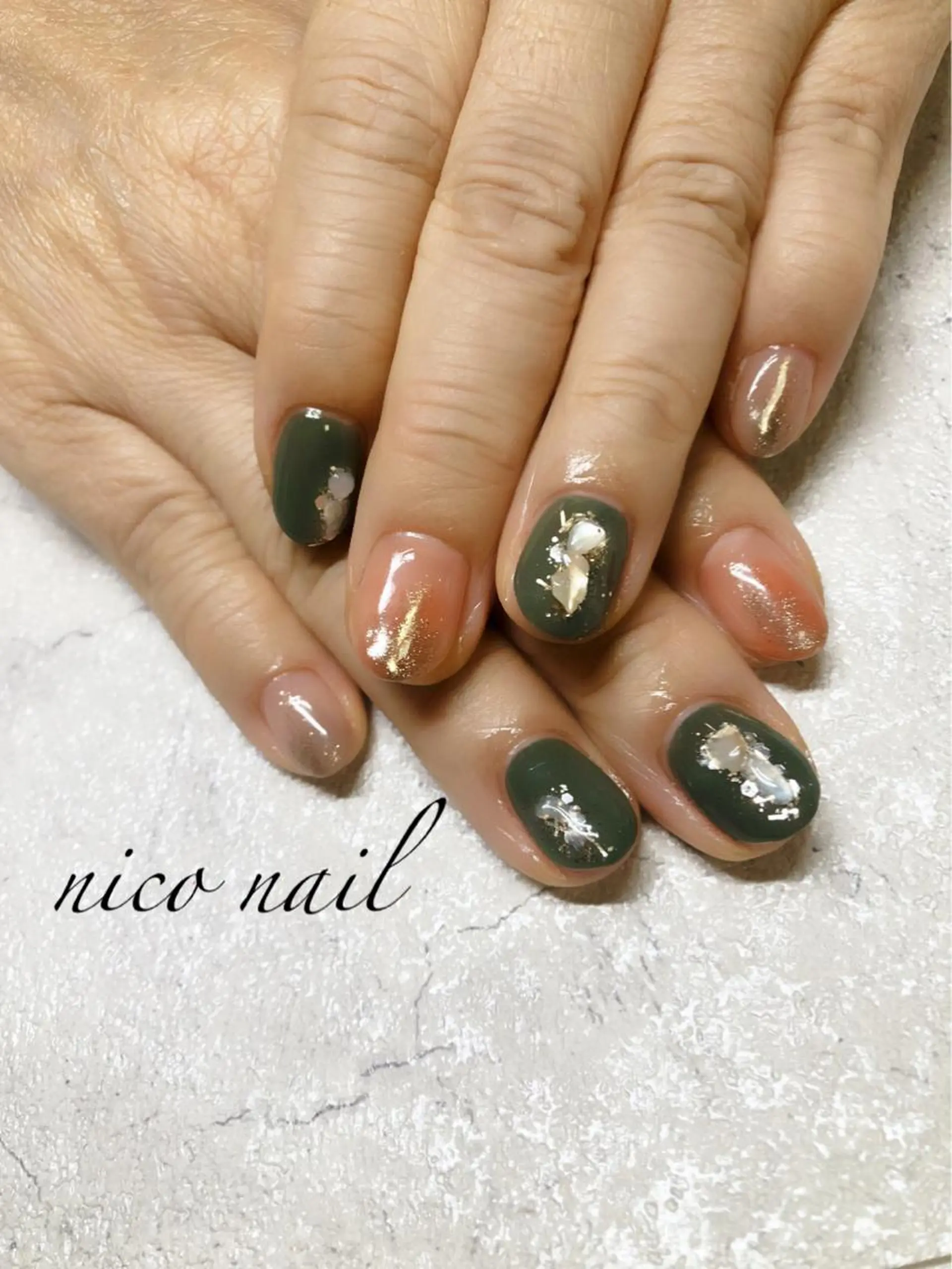 ネイル 香芝市ネイルサロン nico nailのネイルデザイン