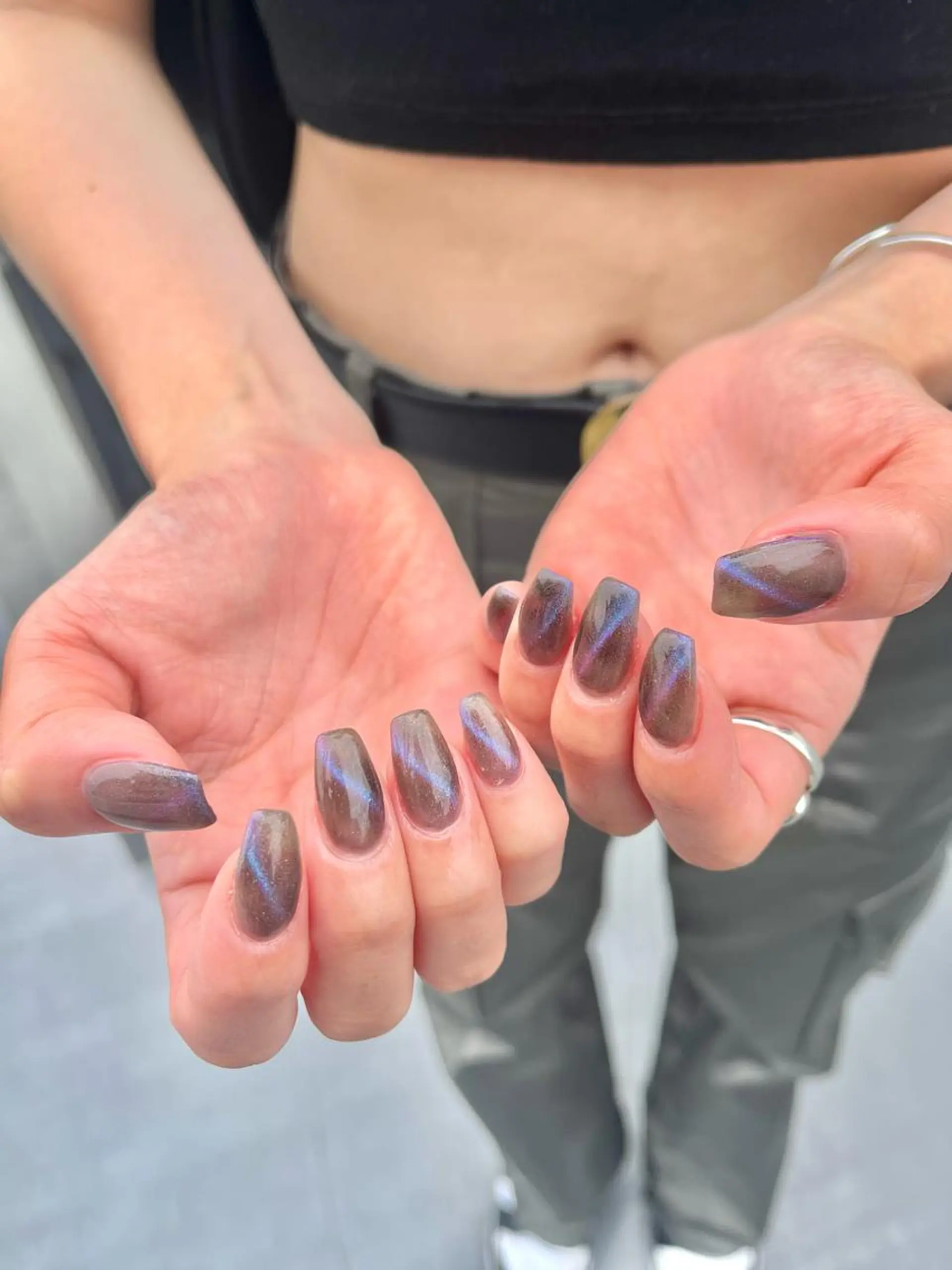 ネイル ハンドネイル 🤎Two ERI🤎のネイルデザイン