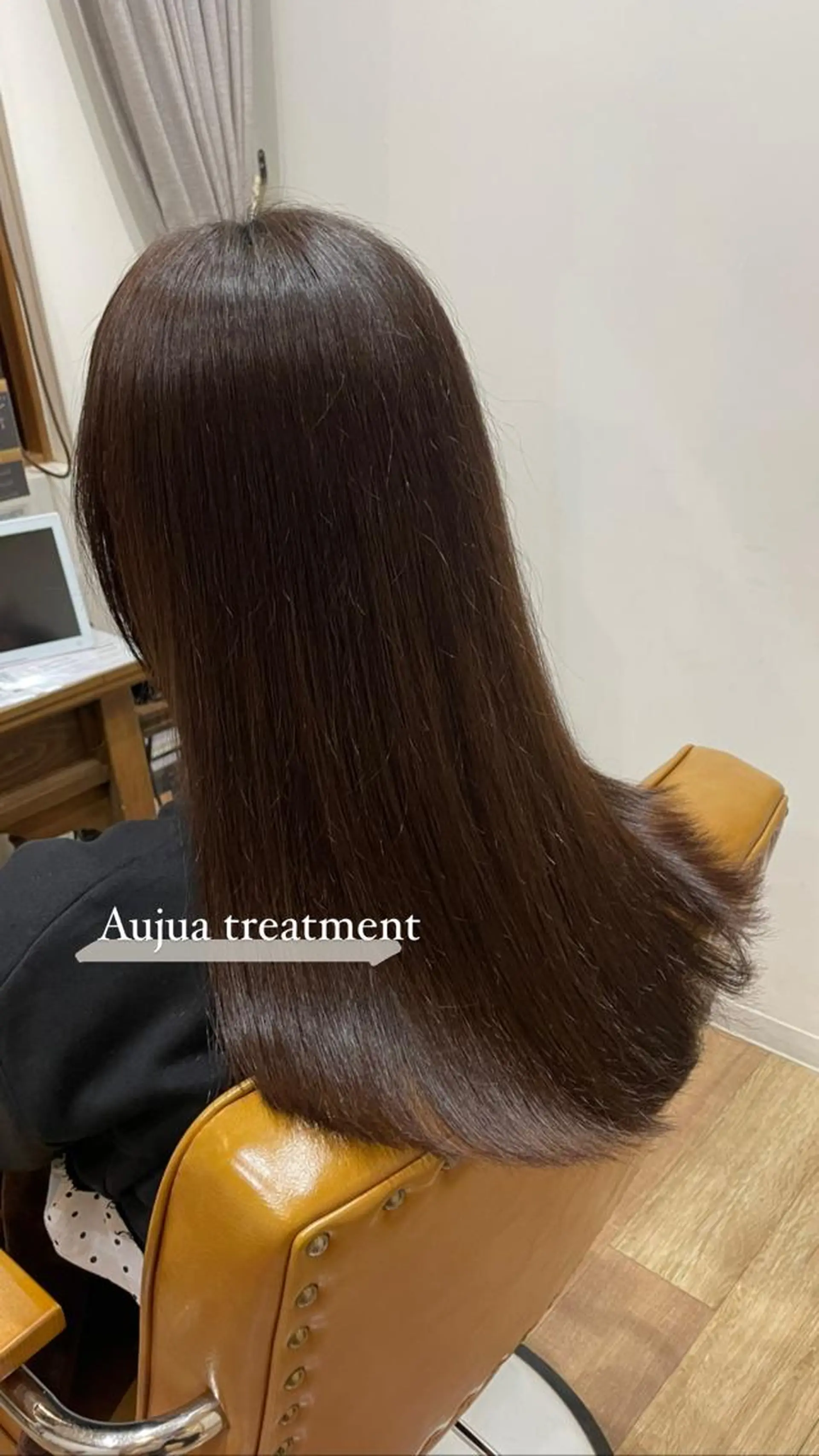 ロング 堀口 鈴花のヘアスタイル