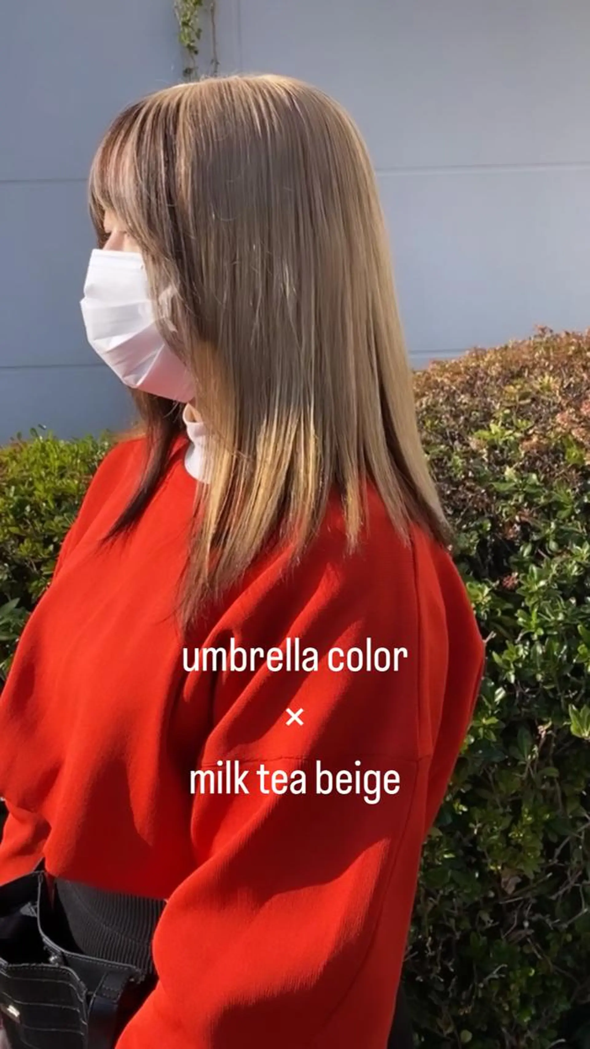 カラー 韓国🇰🇷レイヤー 似合わせ顔まわりのヘアスタイル