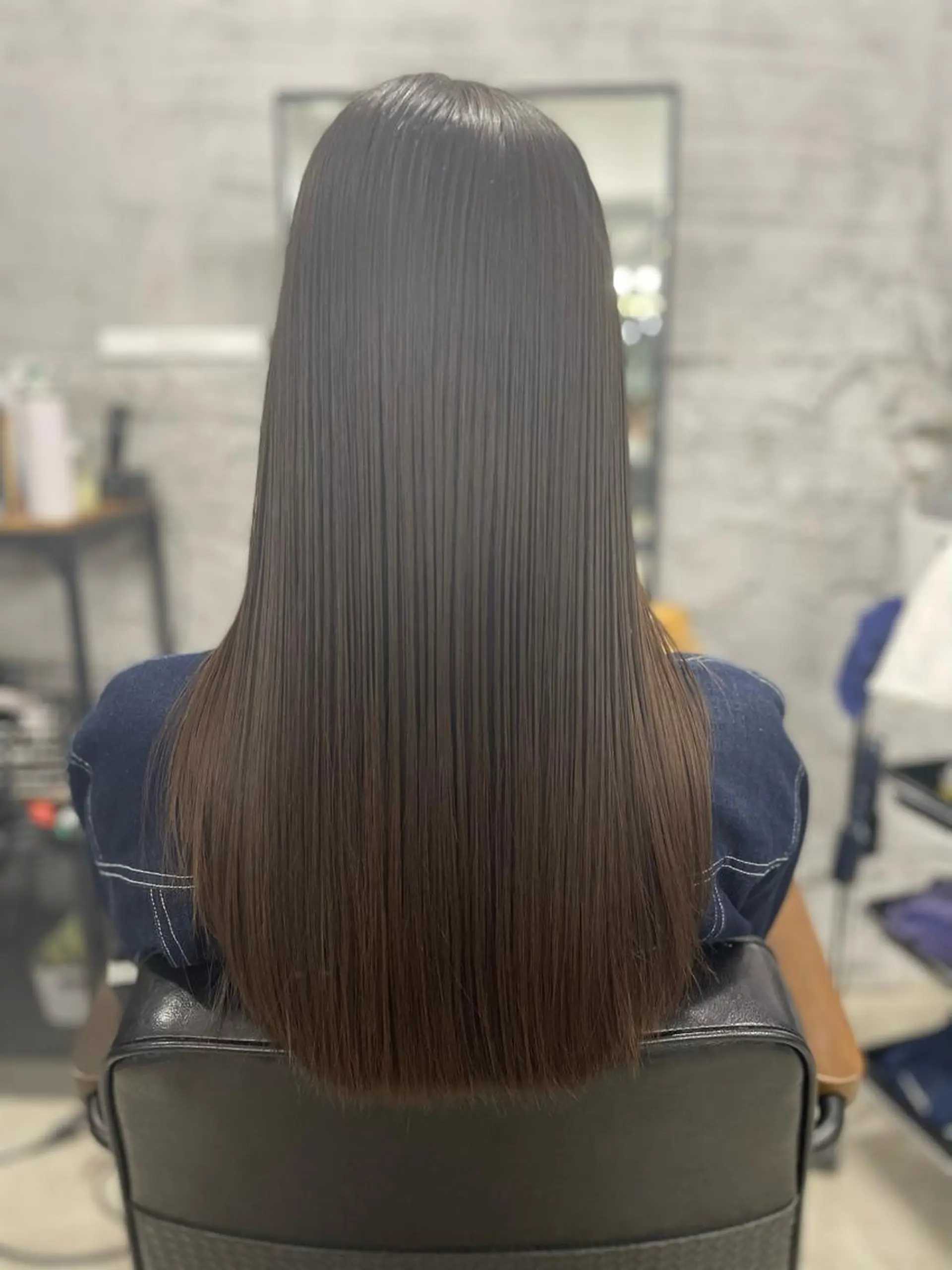 ロング カット ヘアカラー トリートメント MICO hairのヘアスタイル