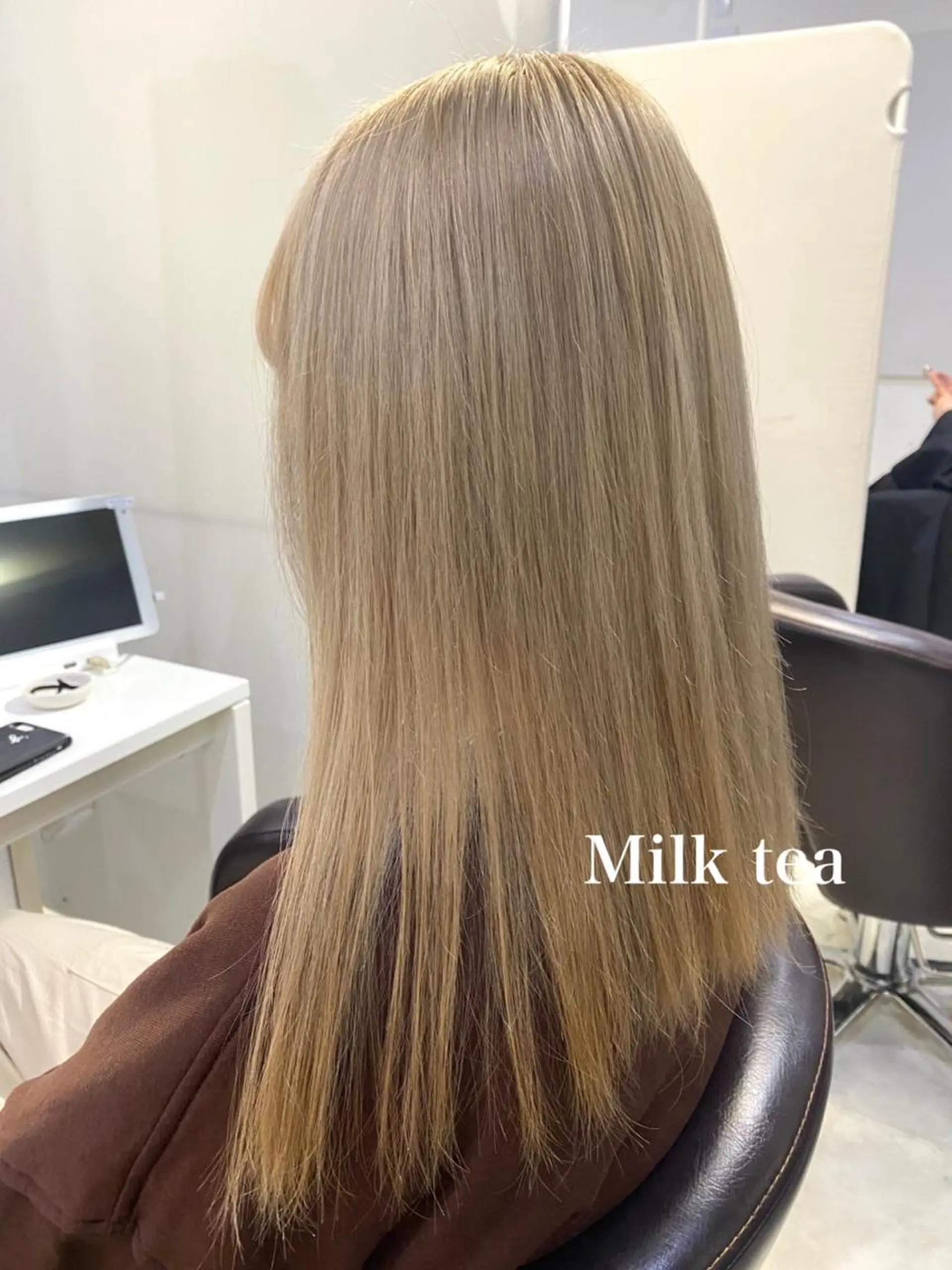 カラー アッシュ アッシュグレー アッシュグレージュ バレイヤージュ ミストバング 🫧似合わせデザイン 🫧MIKU🪼のヘアスタイル