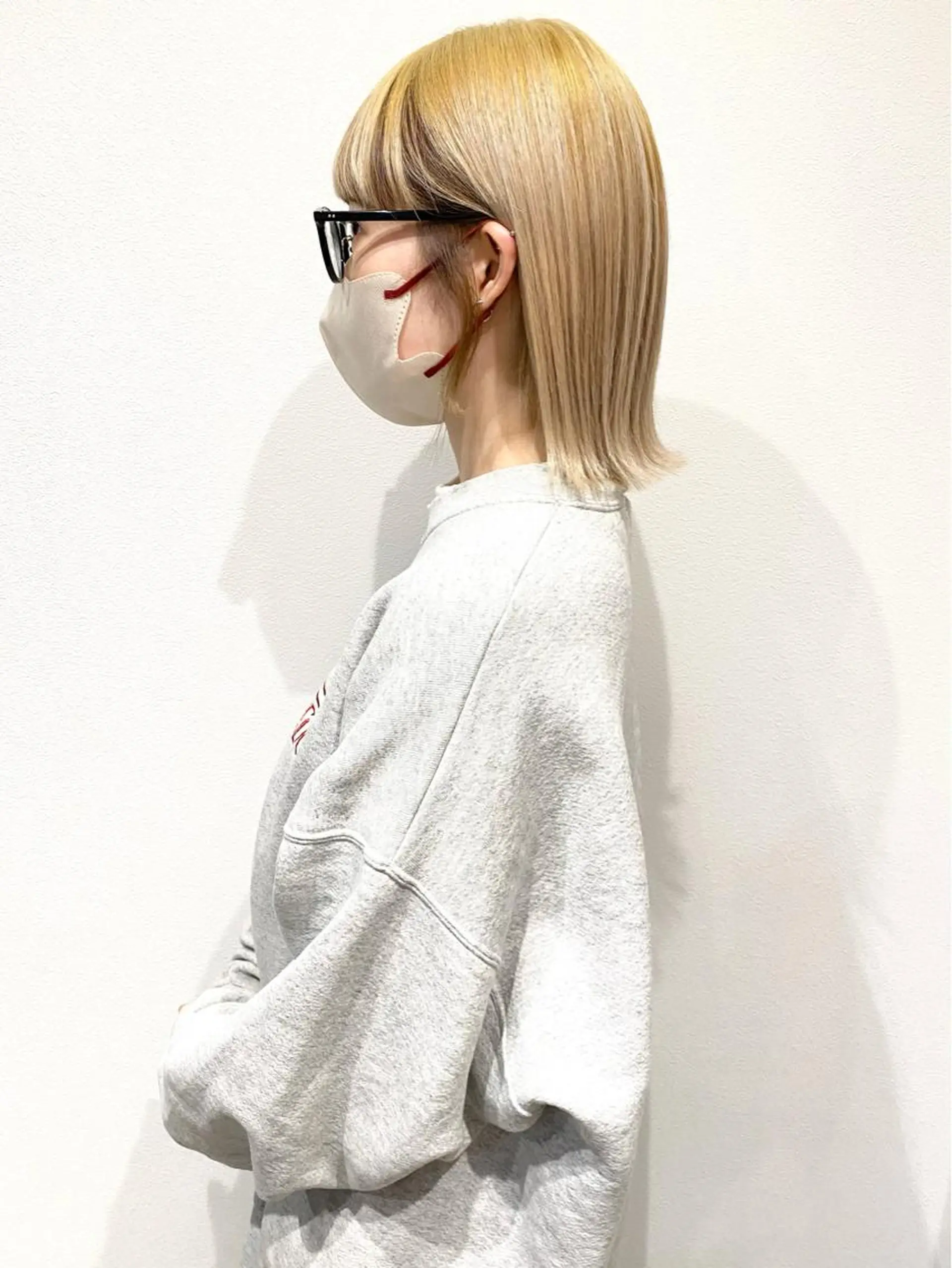 ショート カット ヘアカラー トリートメント MYRTLE TSUNODAのヘアスタイル