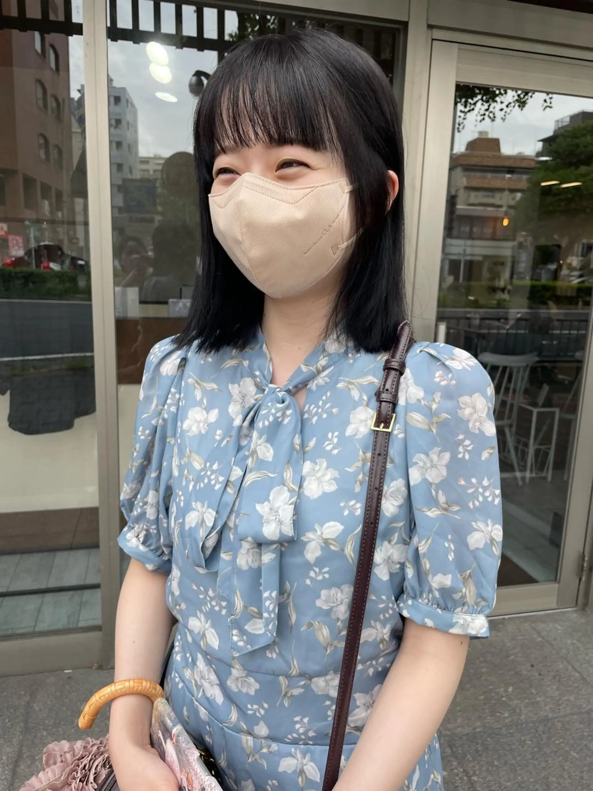 ミディアム カラー ヘアカラー トリートメント レイヤー/高橋 みく /池下/千種のヘアスタイル