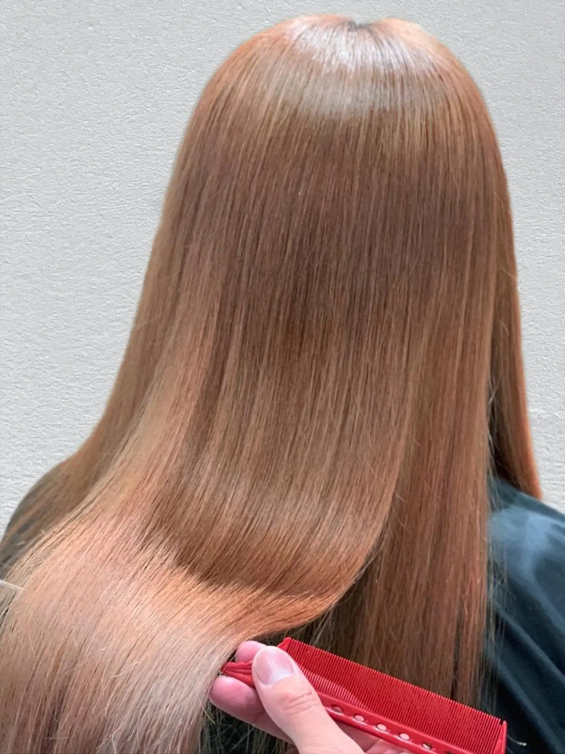 ロング カラー アクアカラー アッシュ アッシュブラウン ベージュカラー 黒髪 newi hauoli札幌駅前のヘアスタイル