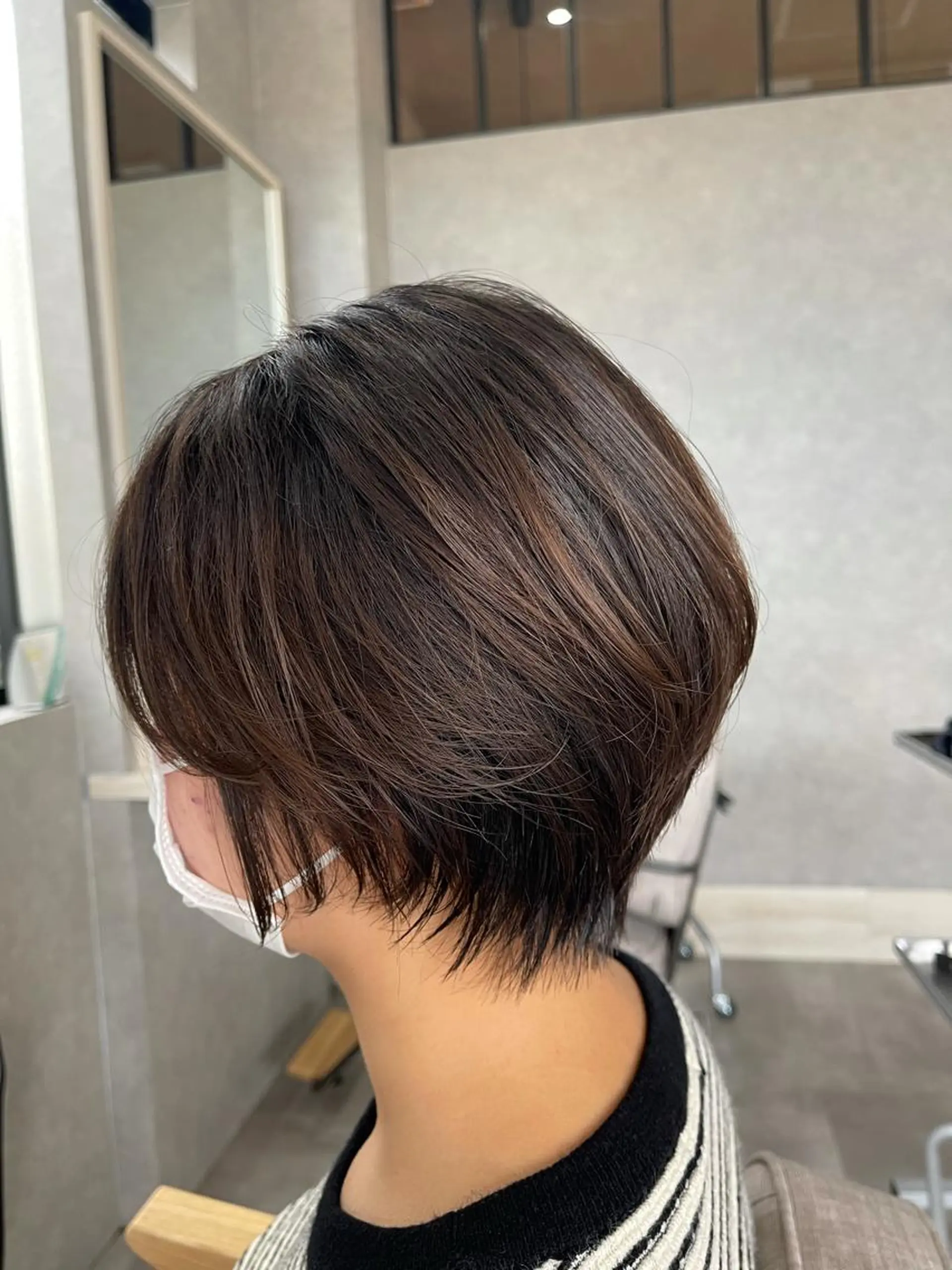 ショート カラー 一ノ瀬 暁のヘアスタイル