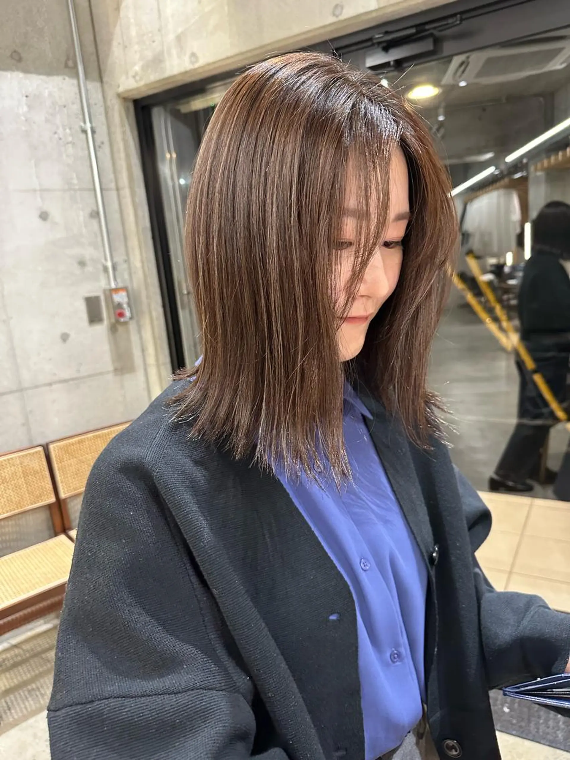 カラー タグチ アスカのヘアスタイル