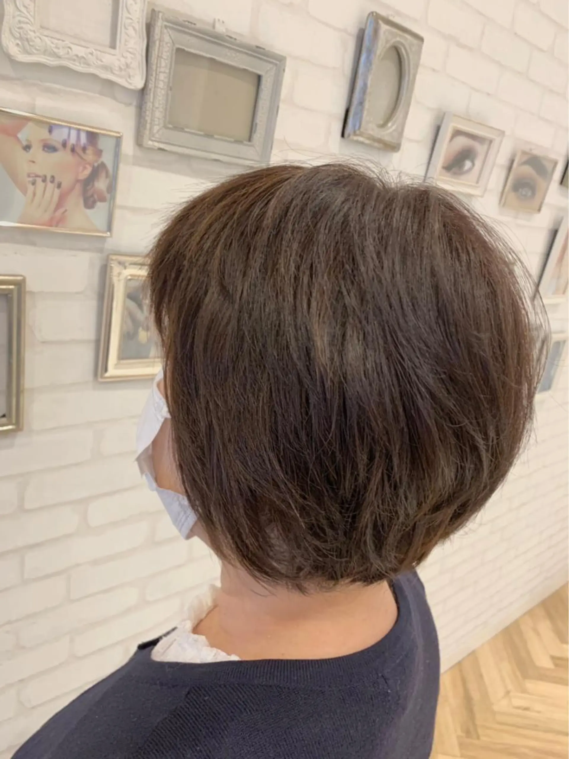 ショート 尾崎 優也のヘアスタイル