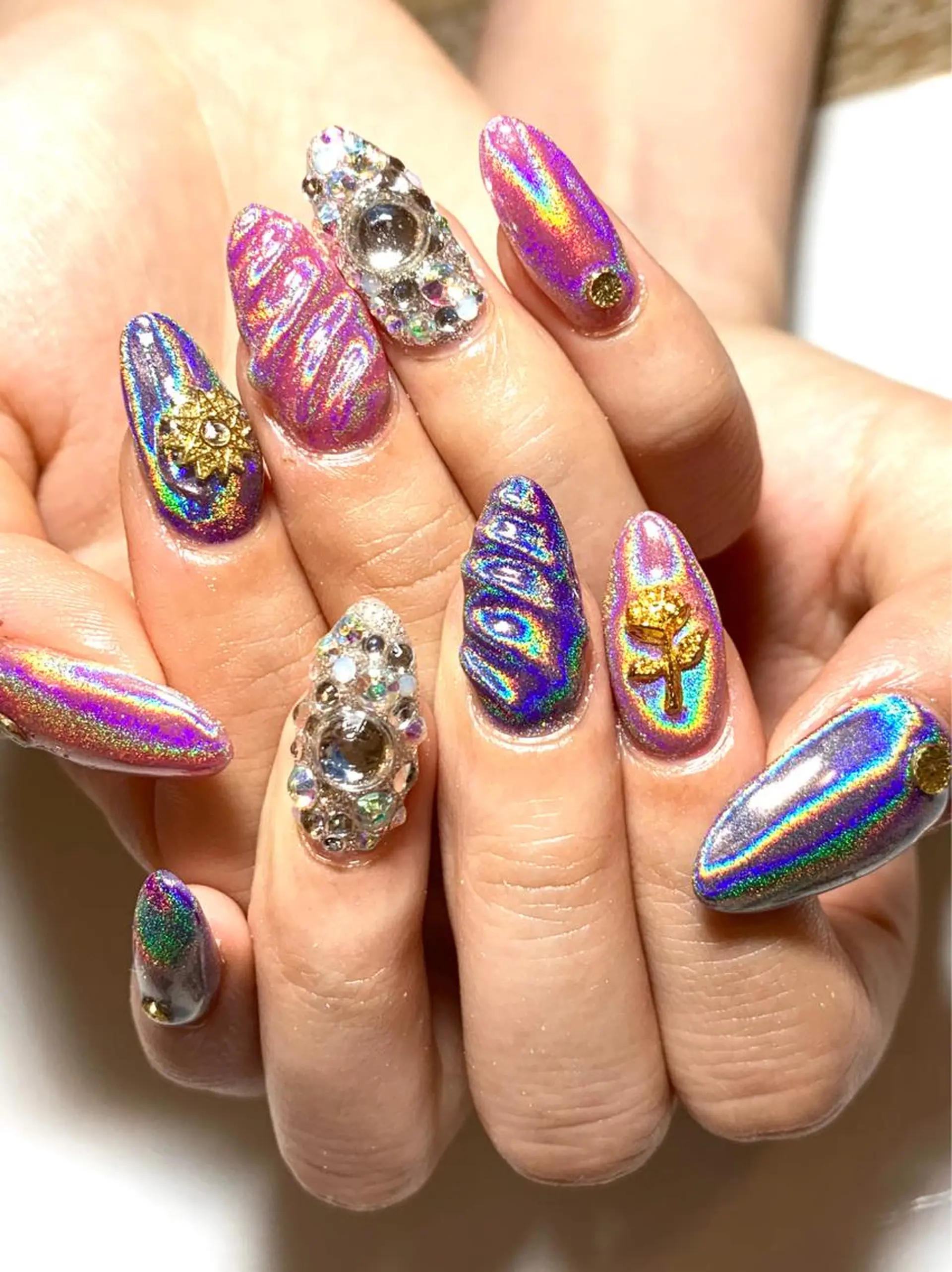 ネイル スカルプネイル ハンドネイル JuniNail 주니네일🇰🇷suのネイルデザイン