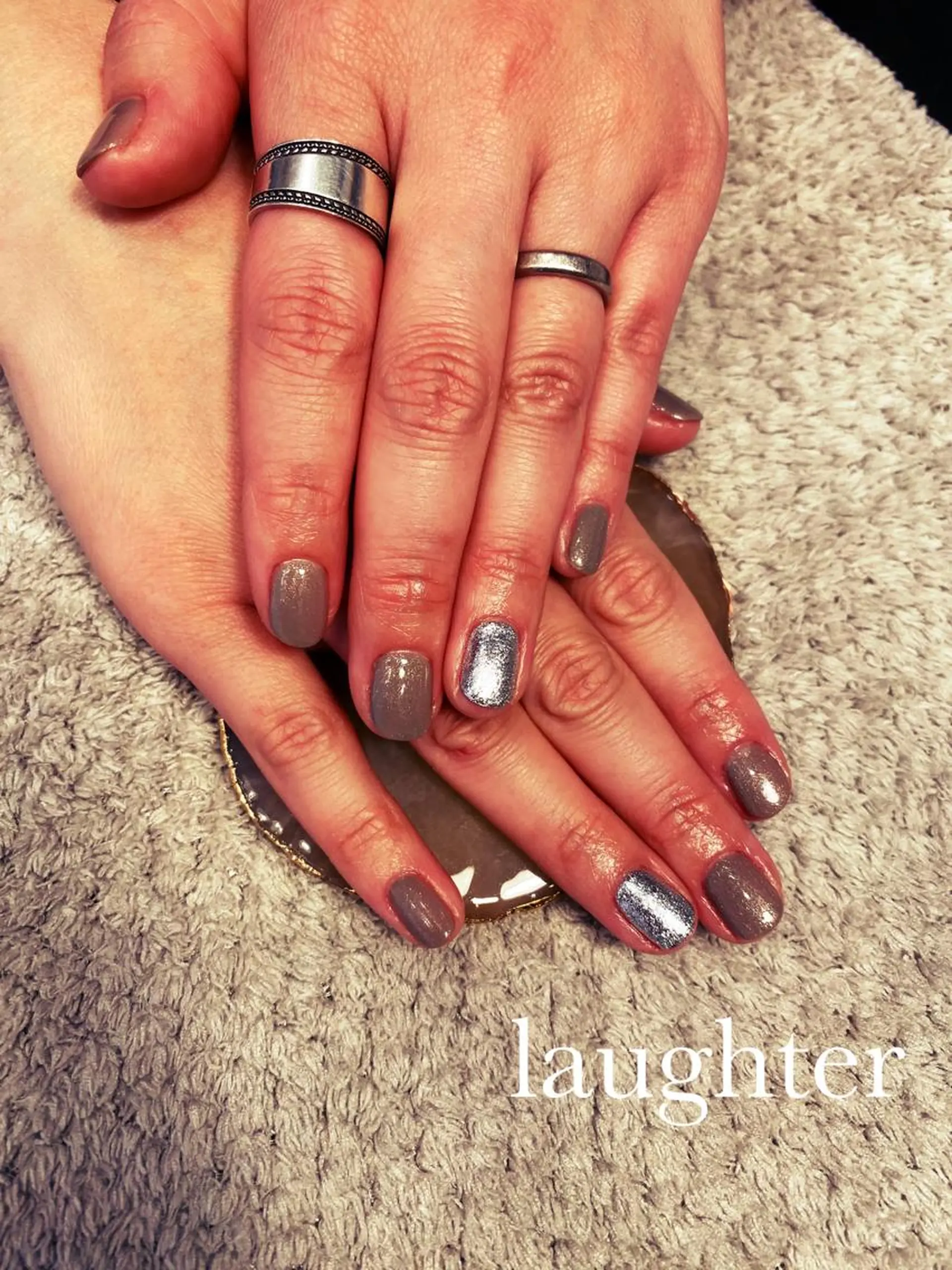 ショート laughter nailのネイルデザイン
