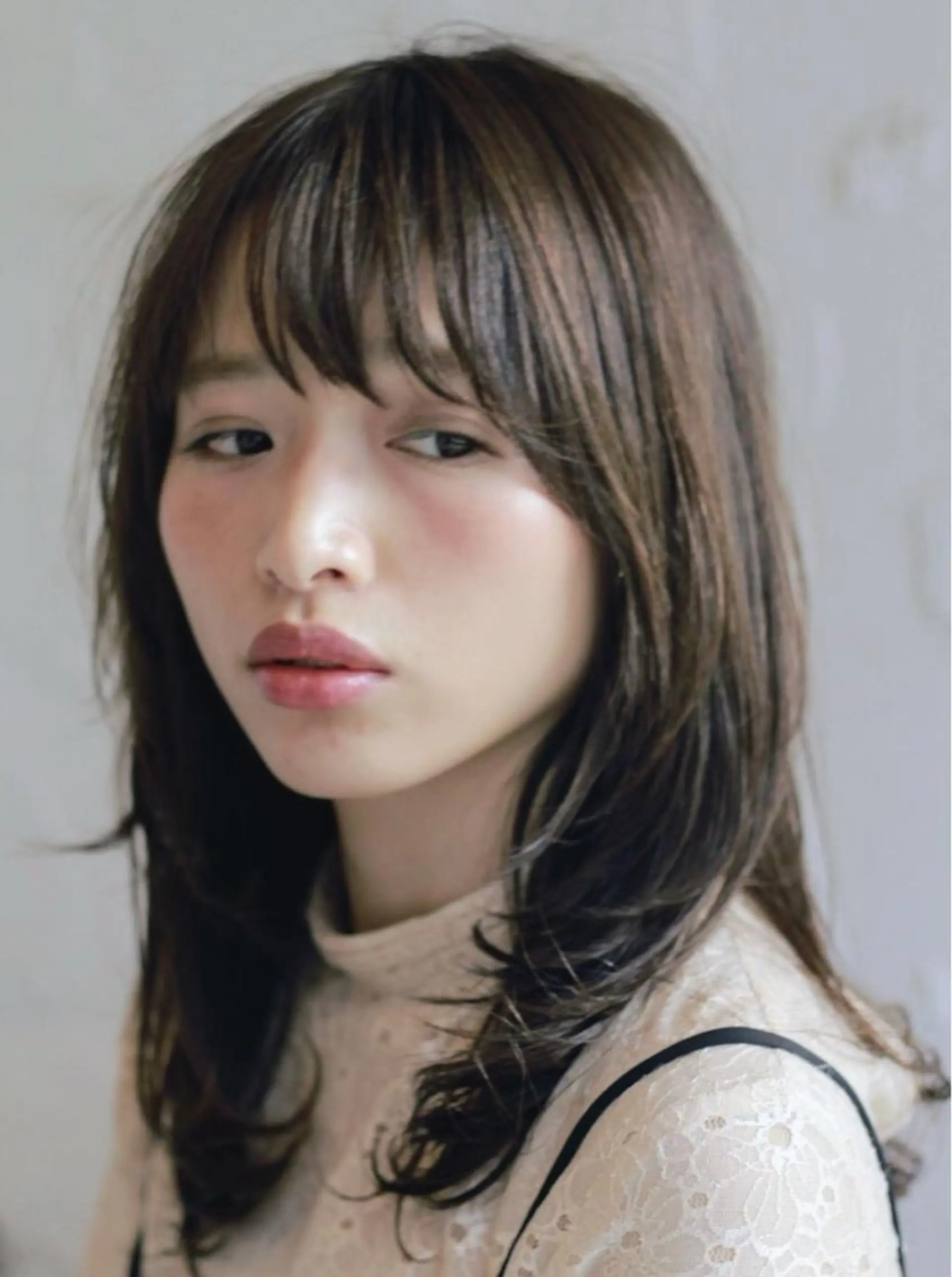 ロング 1%【横浜】 髪質改善&ケアカラーのヘアスタイル