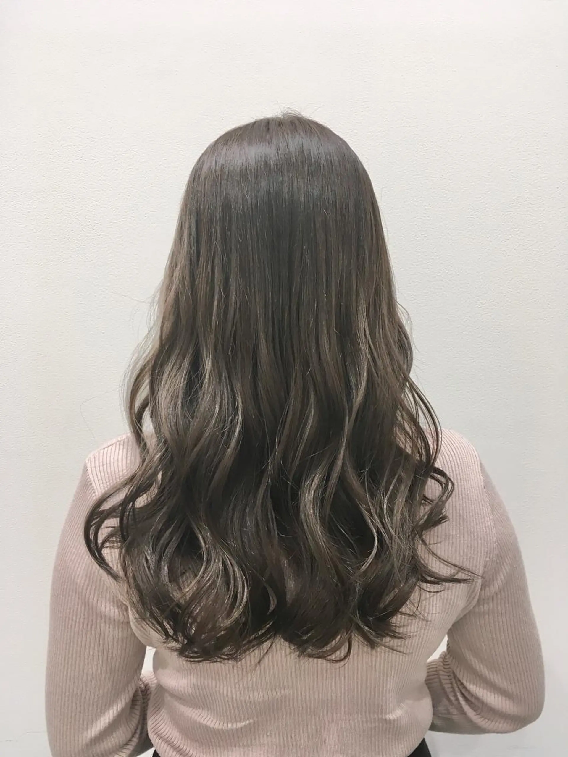 ロング カラー ブリーチ ブリーチなしカラー ヘアカラー トリートメント ヘッドスパ ヘアセット yoshi ☆のヘアスタイル