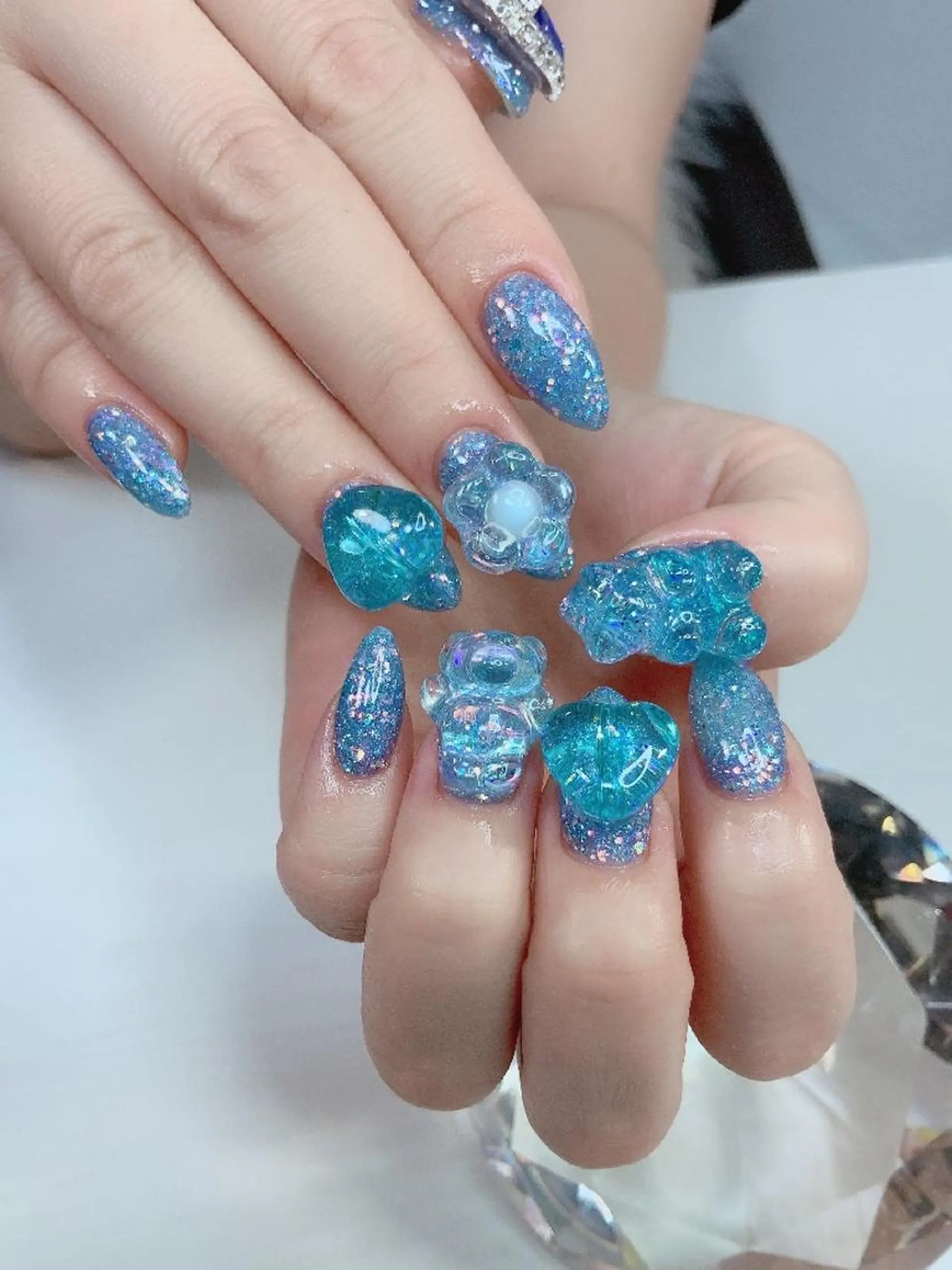 ネイル クリアネイル   MAKI NAILのネイルデザイン