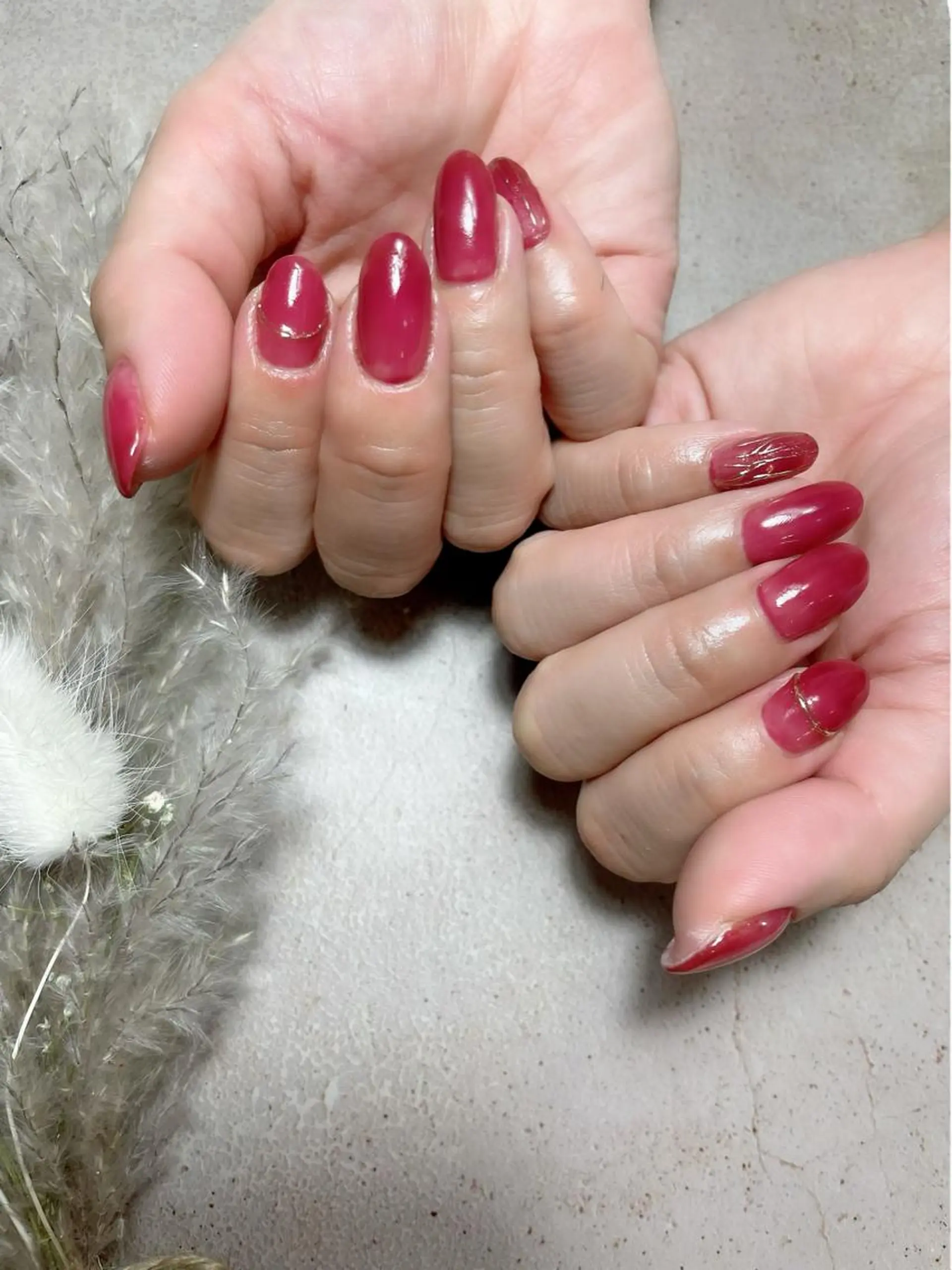 ネイル ボルドー nailsalon SIMB.のネイルデザイン