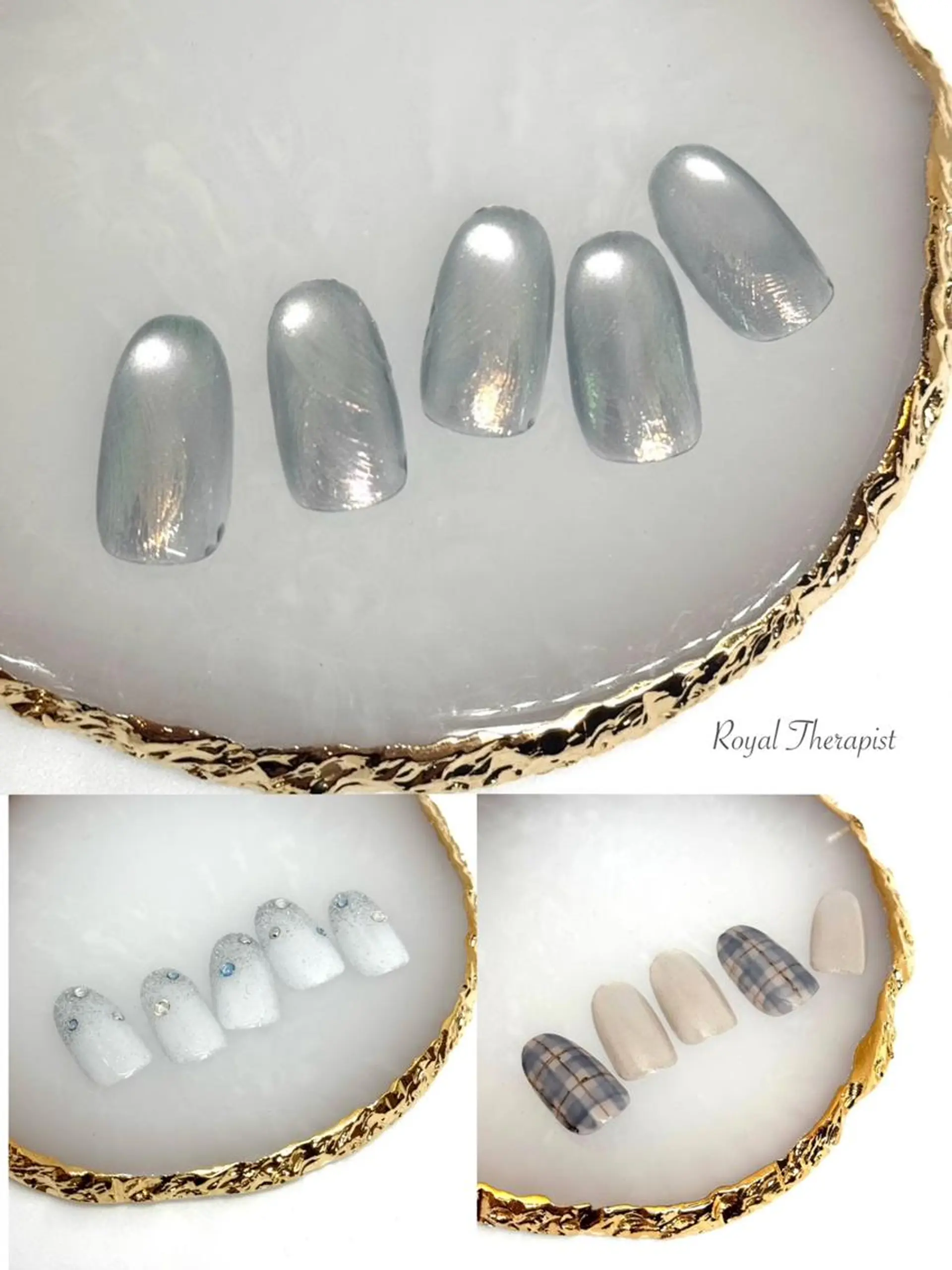 ネイル 長さ出し フラッシュネイル フットネイル フレンチネイル ジェルネイル 【尾下】 ロイヤル•セラピストのネイルデザイン