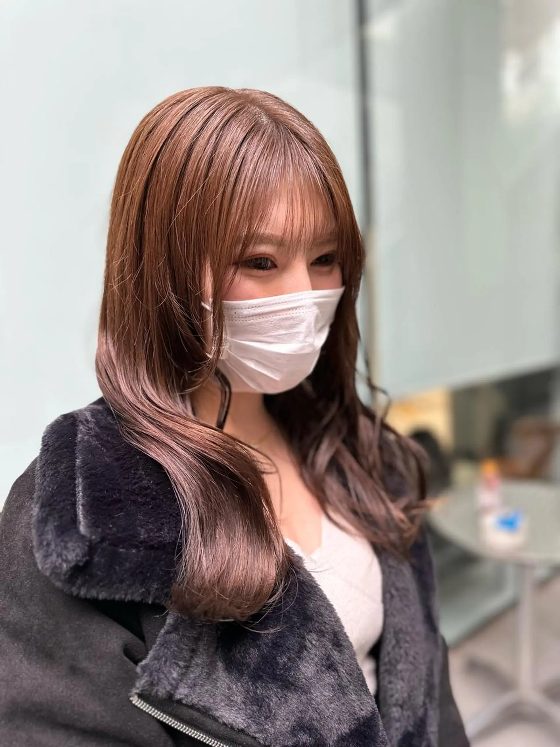ロング カラー 表参道美容師 ぶんじのヘアスタイル