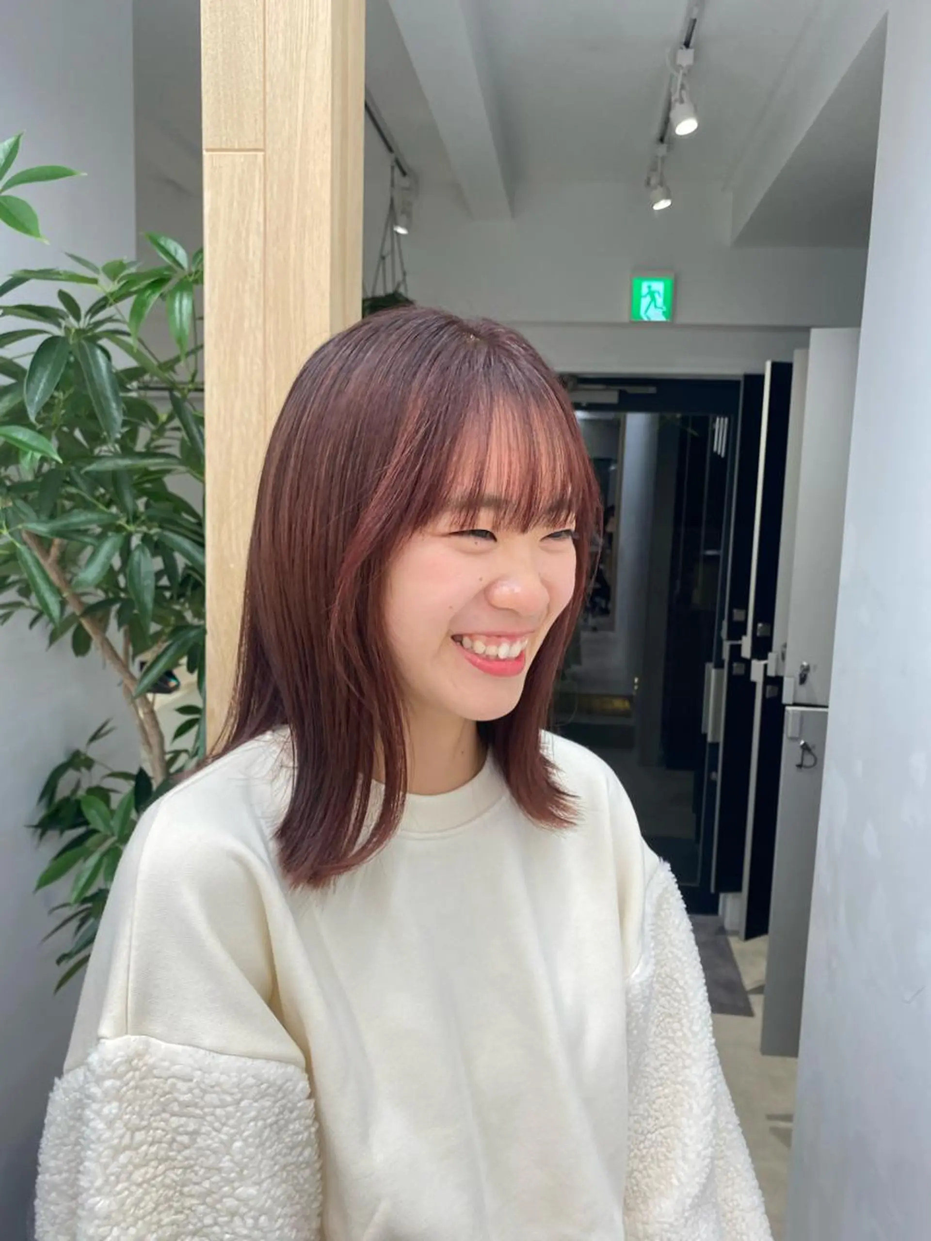 ミディアム カラー noa/ 渋谷のヘアスタイル