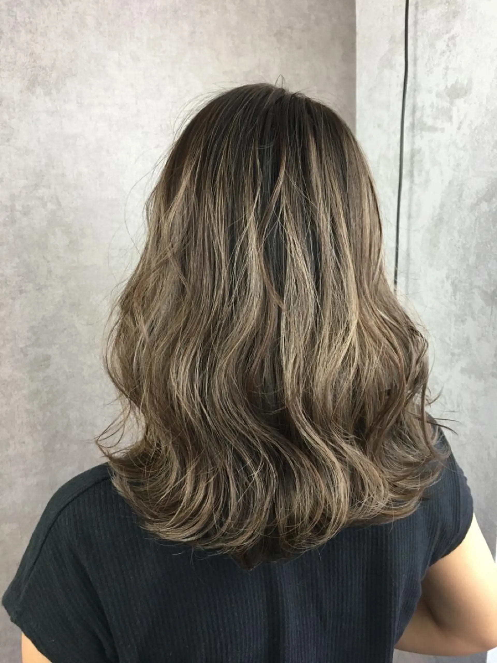 ミディアム カラー ツイストスパイラル パーマ✂︎ KYOUのヘアスタイル