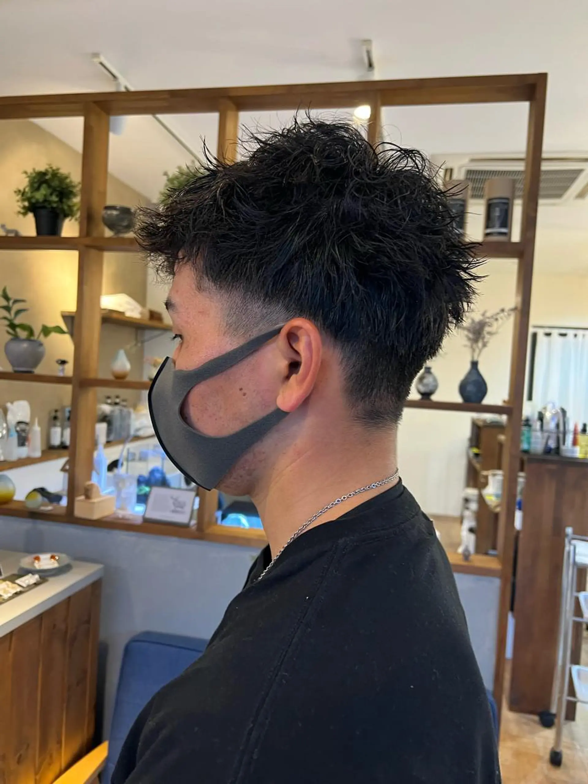メンズ カット パーマ 松永 真弥のヘアスタイル