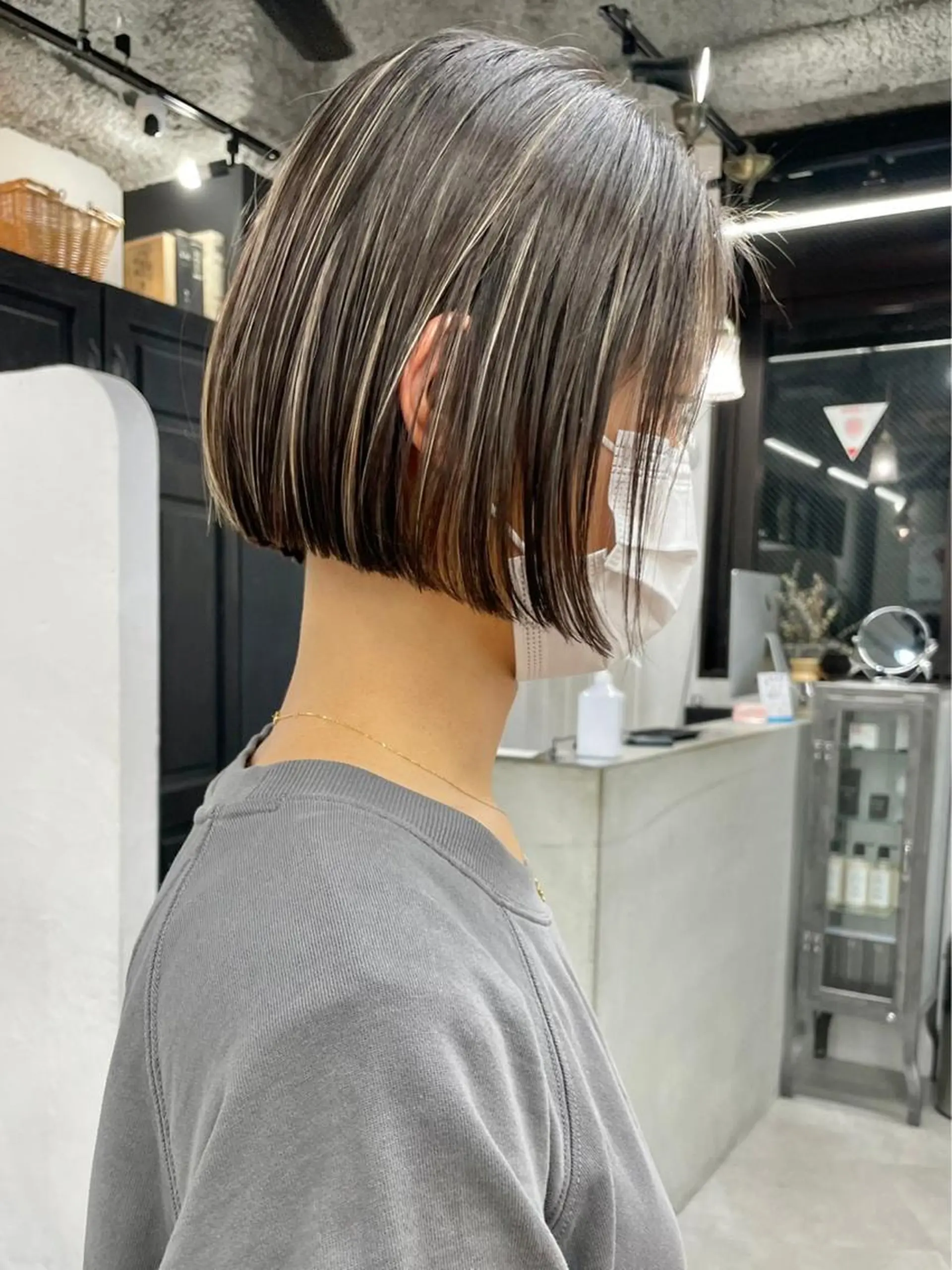 ショート カラー ボブ 髪質改善 トリートメント 🧸艶々韓国ヘア 🧁mizunaのヘアスタイル