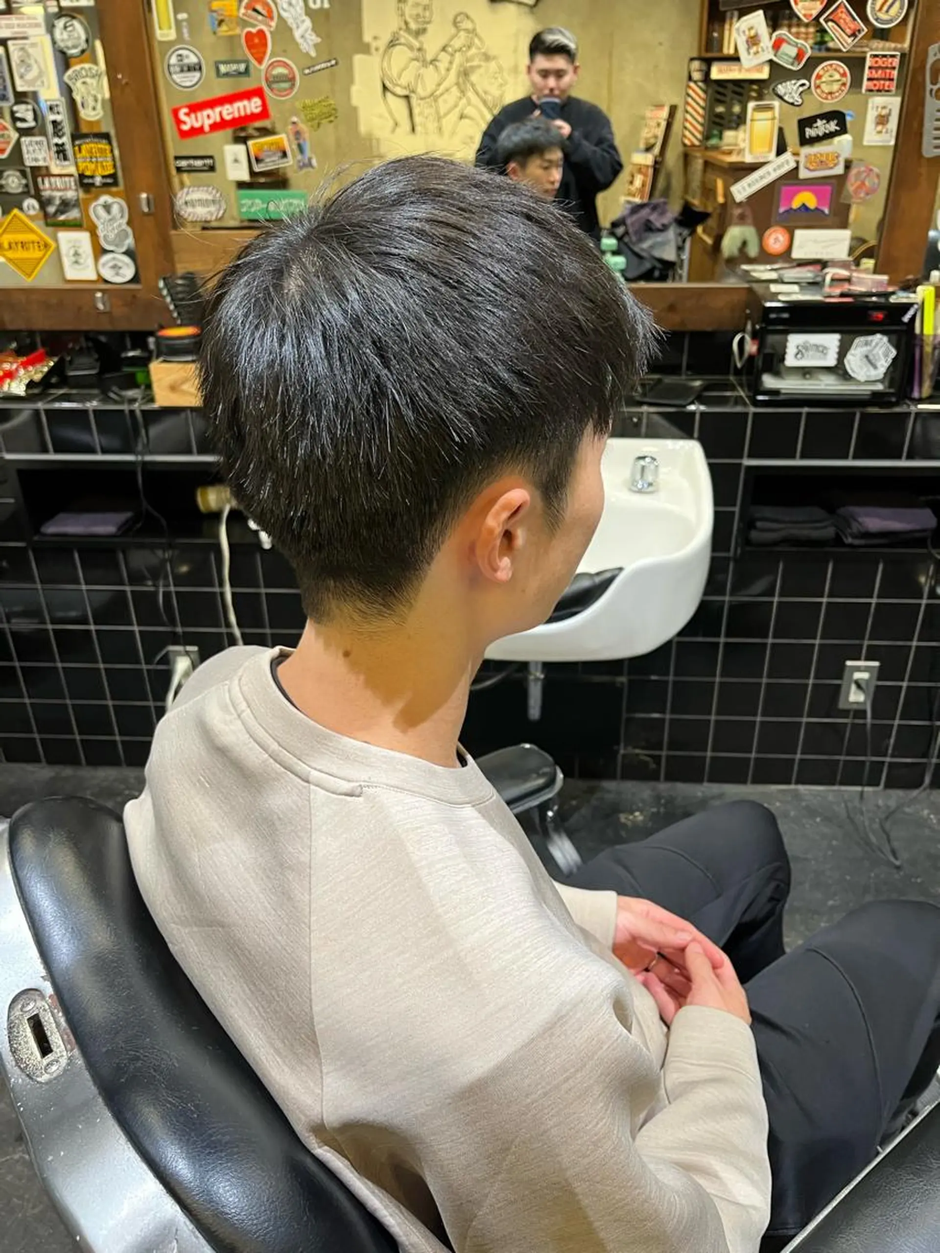 ショート 大西 完弥のヘアスタイル