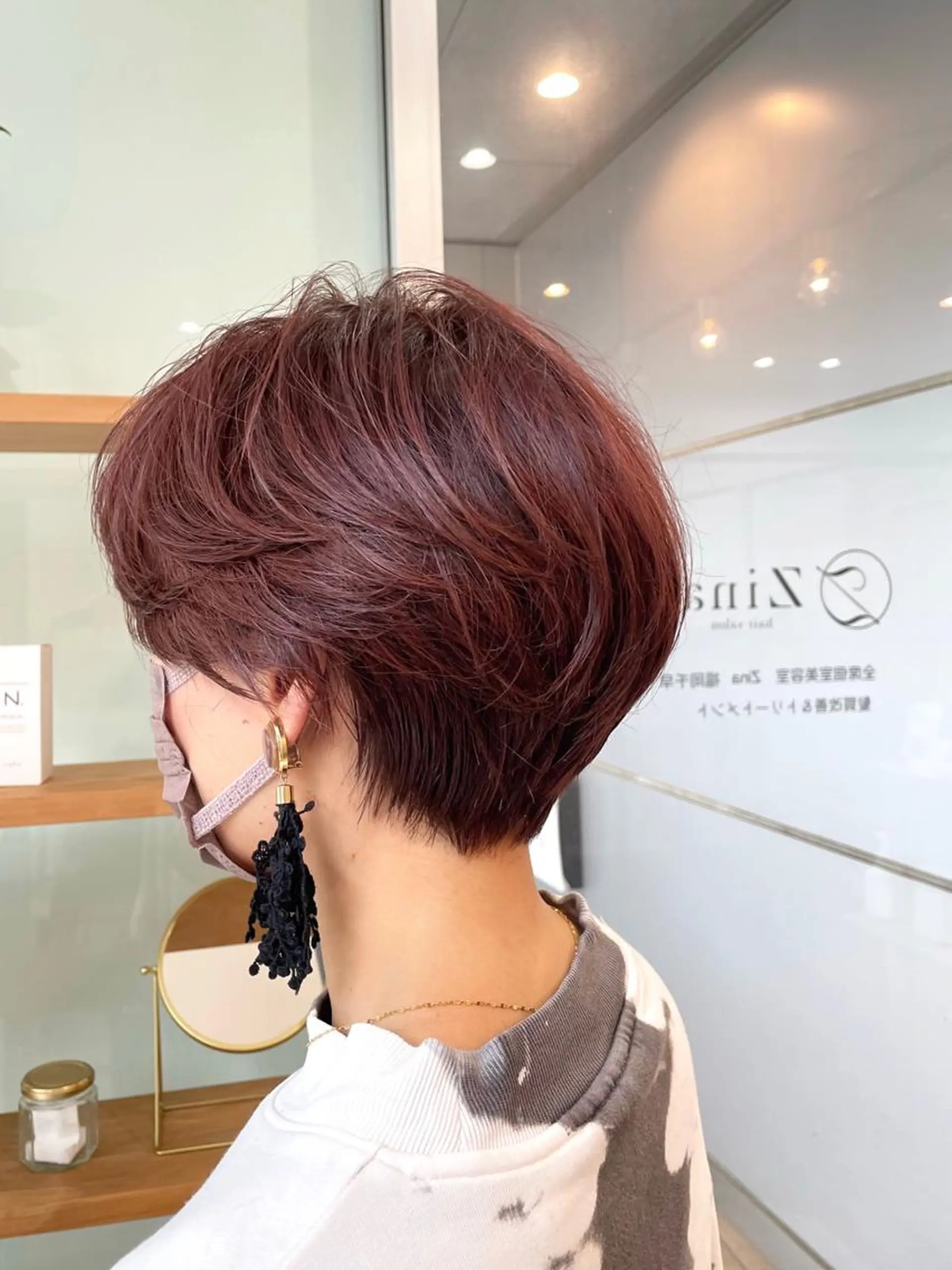 ショート ハンサムショート くびれヘア ショートヘア カット ヘアセット 鈴木 雅人のヘアスタイル