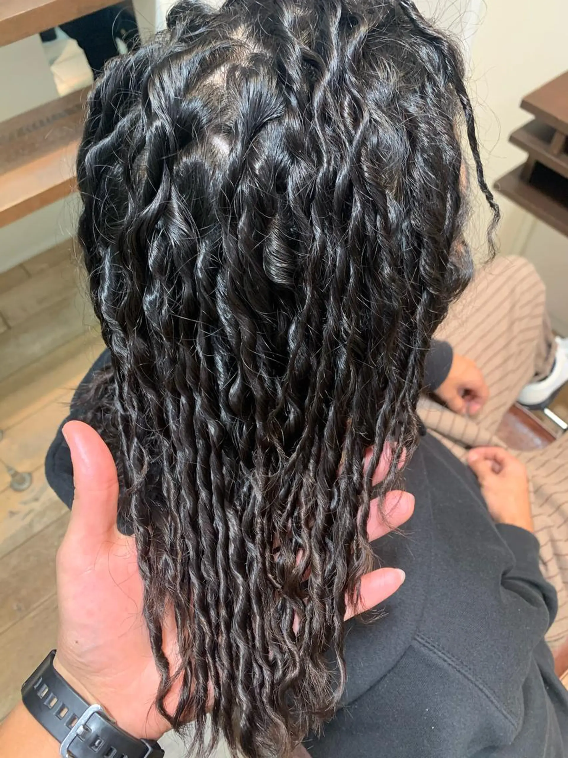 セミロング パーマ メンズ n/m by JILBLAN所属・n/m by JIL BLAN KAIのヘアスタイル