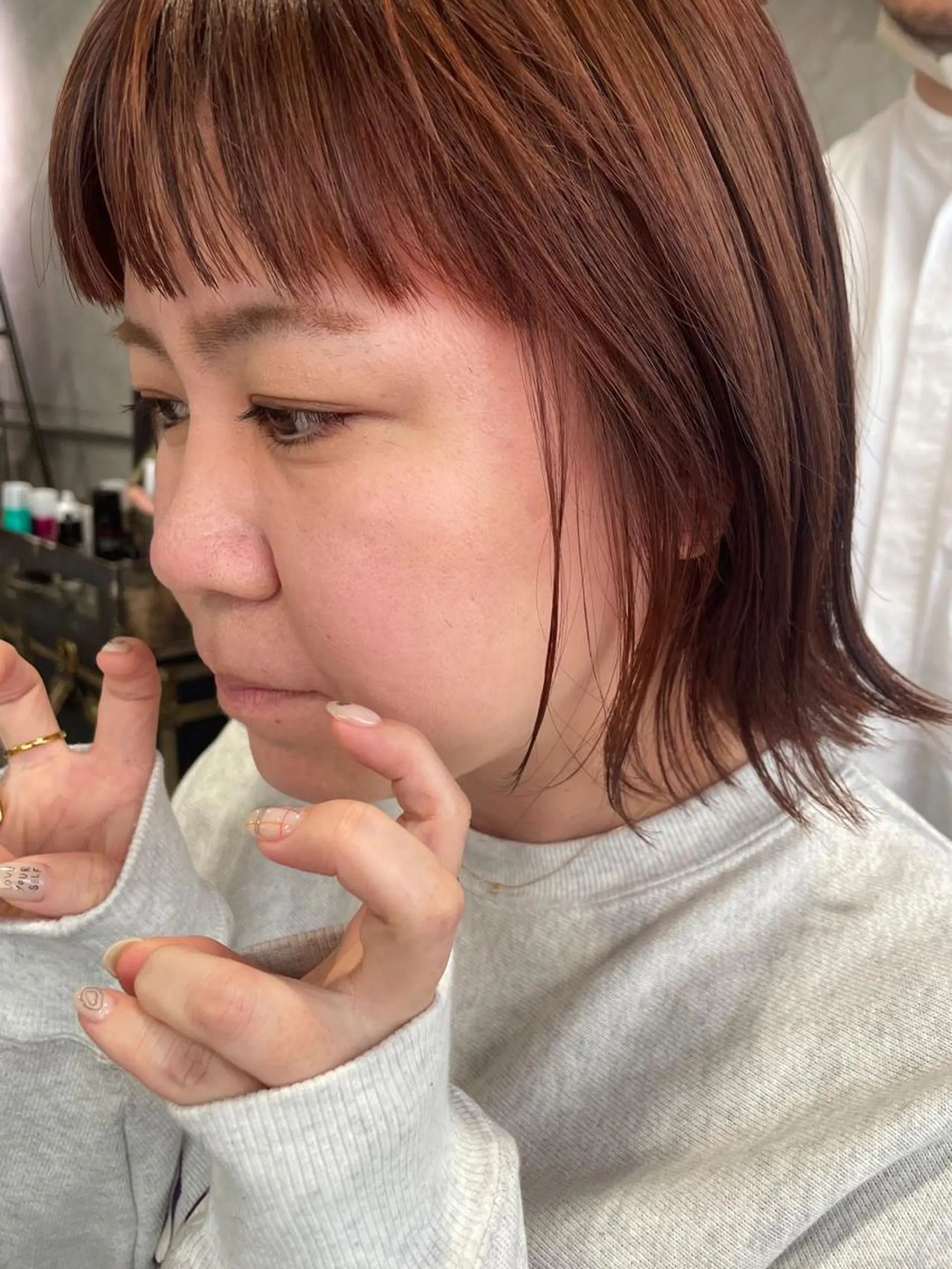 ショート カット ヘアカラー トリートメント さの あやねのヘアスタイル