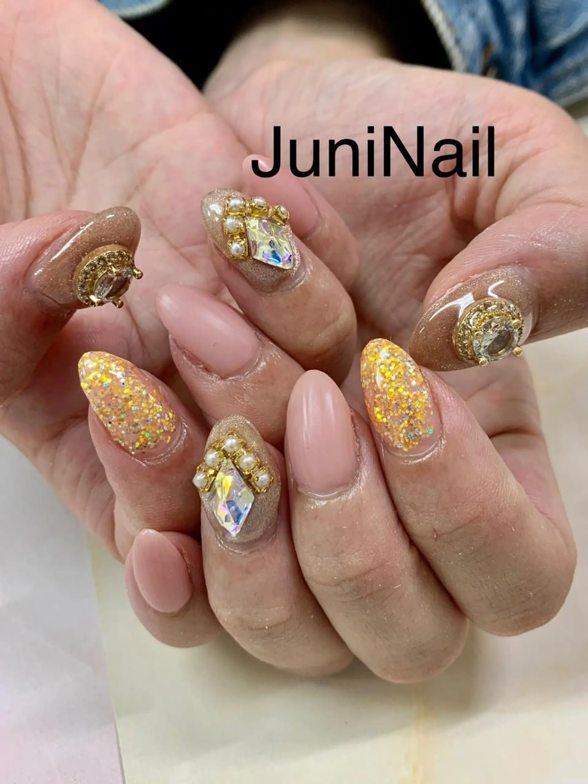 ネイル ハンドネイル JuniNail 주니네일🇰🇷suのネイルデザイン