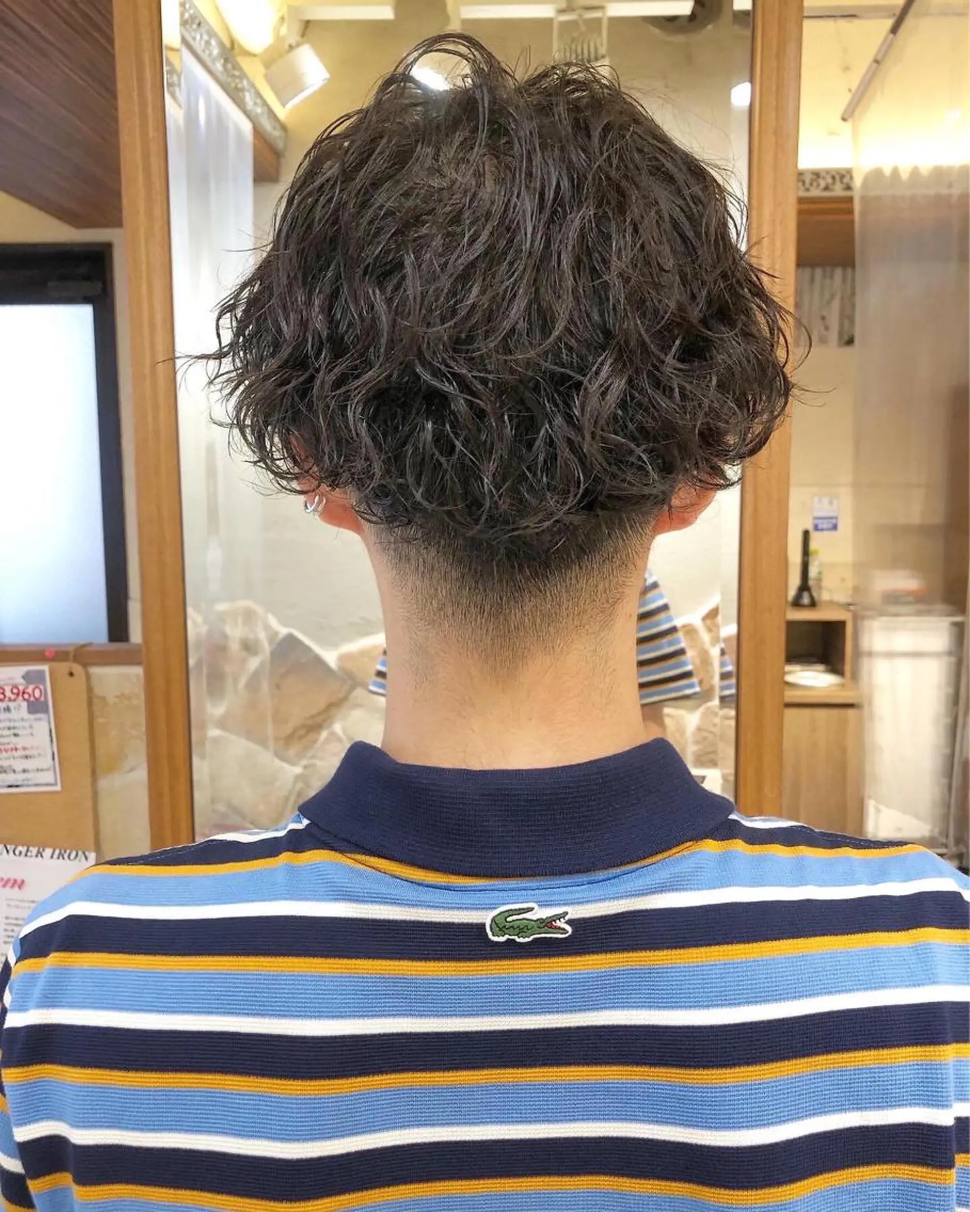 パーマ メンズ 波巻きパーマ カット パーマ 【ディレクター 🧸🤍田澤 唯那】のヘアスタイル
