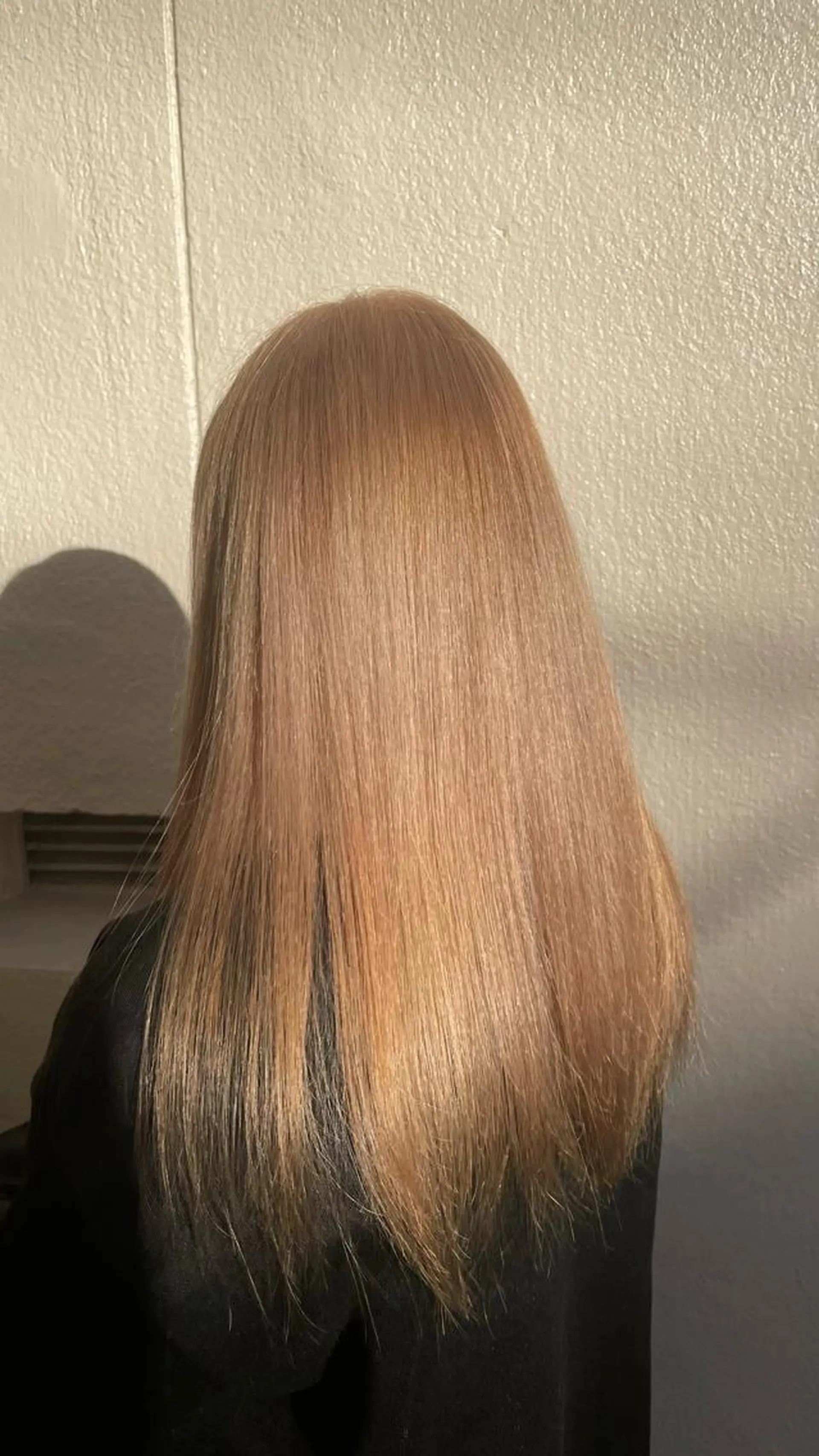 ロング カラー ベージュカラー ミルクティーベージュ 🧸赤み消し🐾 ラベンダ/ミルクティのヘアスタイル