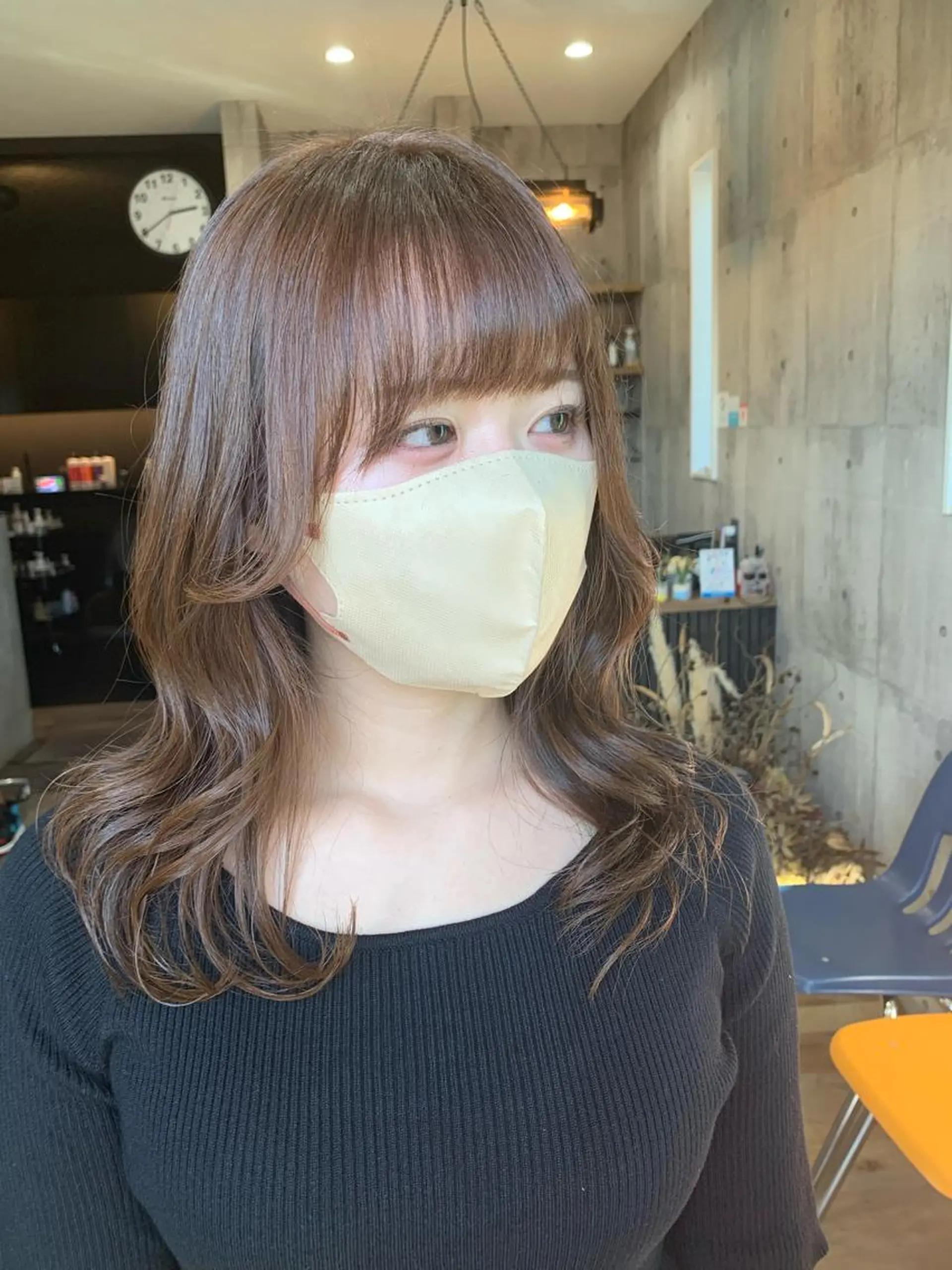 ミディアム Welila by haku所属・yoshihara yuukiのヘアスタイル