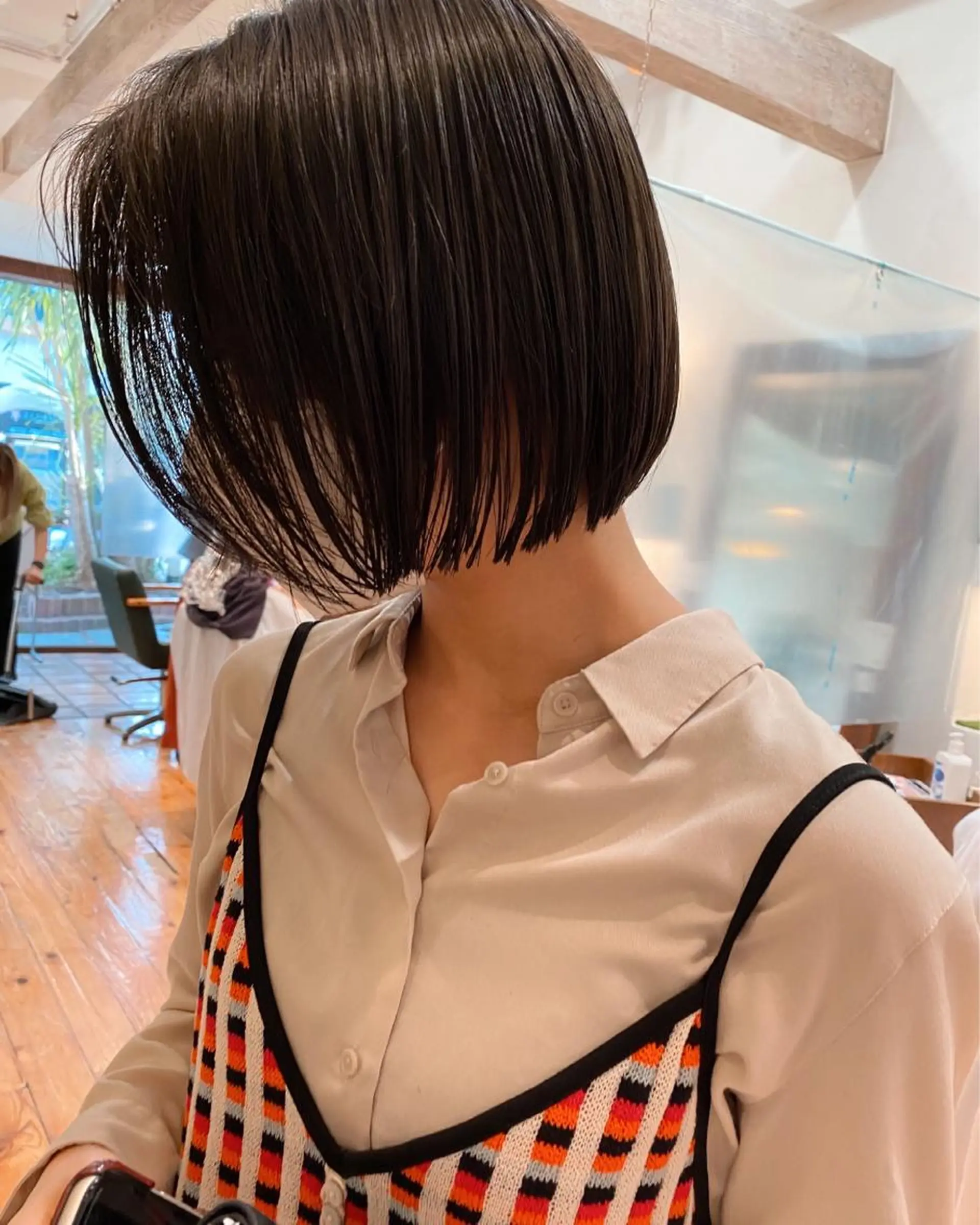 ショート カラー メンズカット特化柏駅 徒歩3分LOUのヘアスタイル