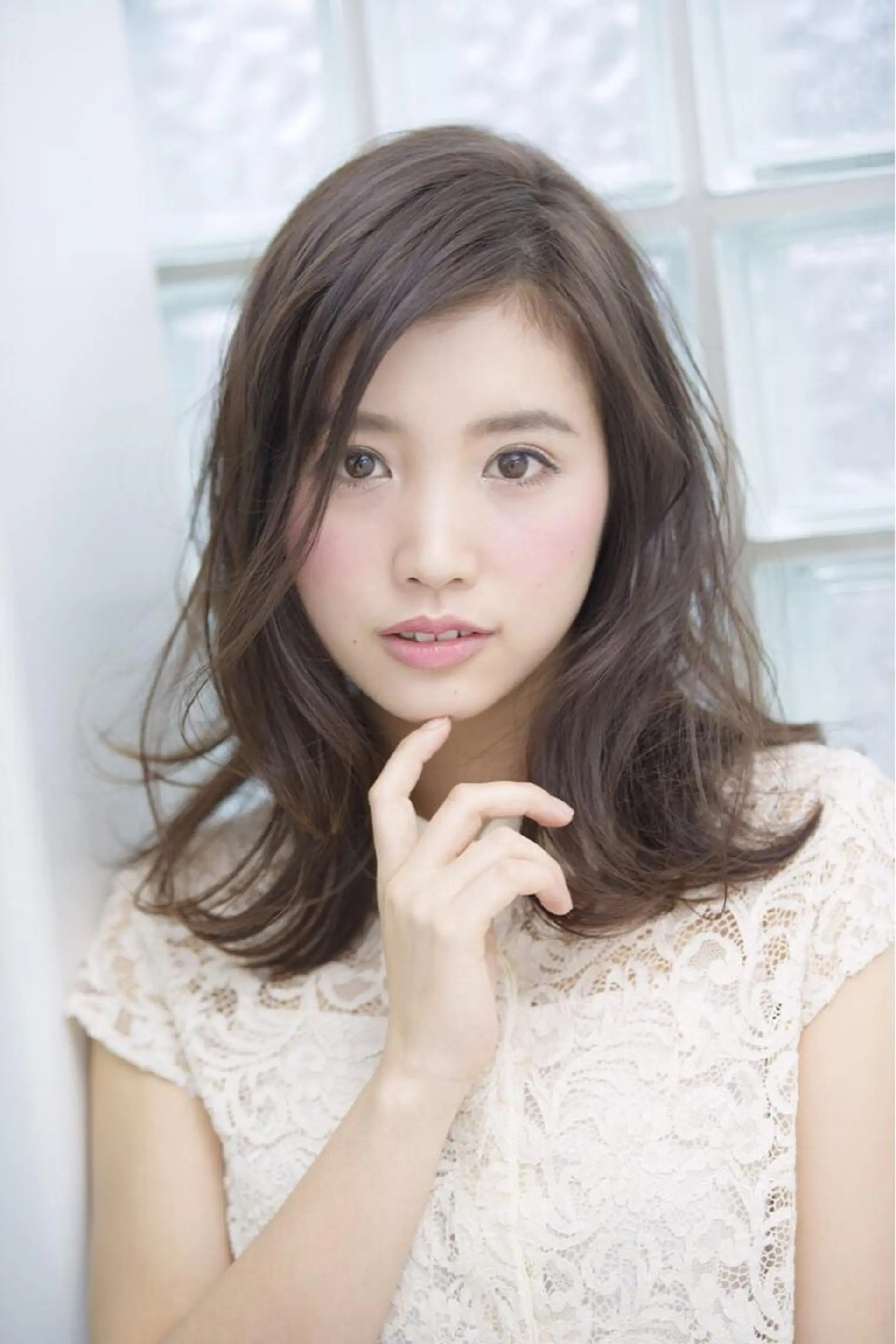 ロング カラー 浅井 理恵のヘアスタイル