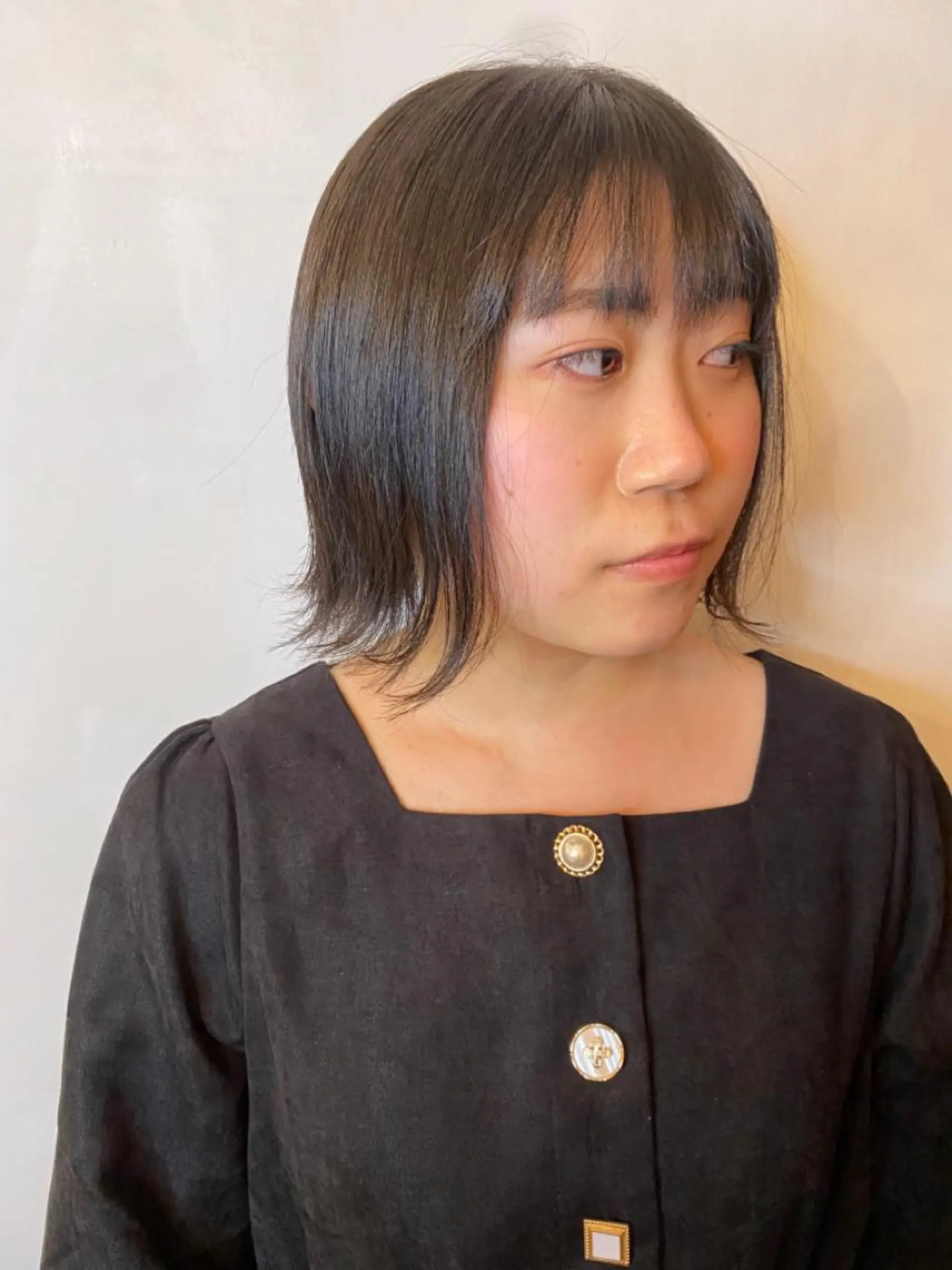 ミディアム 藤田 遼のヘアスタイル