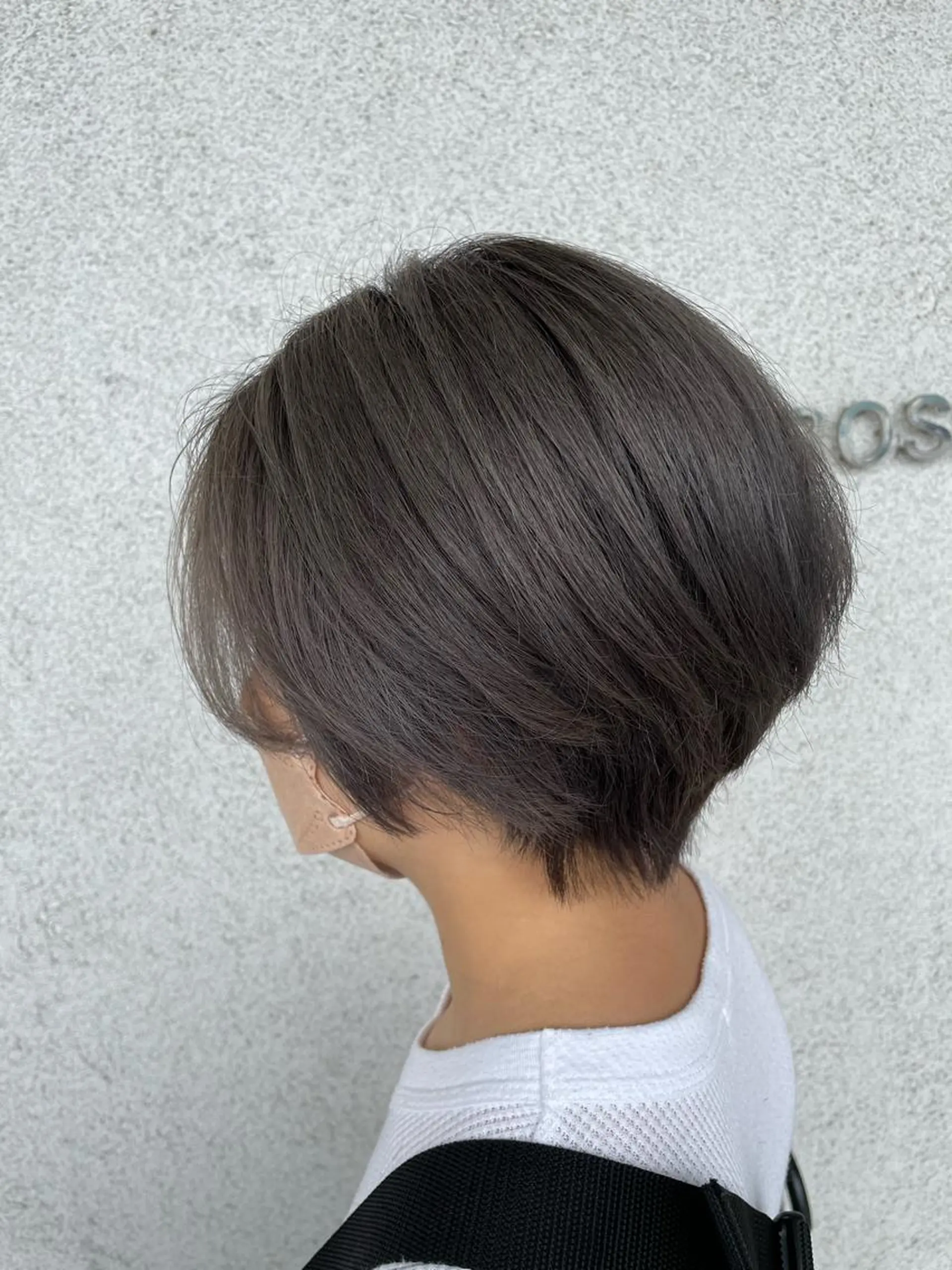 ショート カラー 豊永 椋哉のヘアスタイル