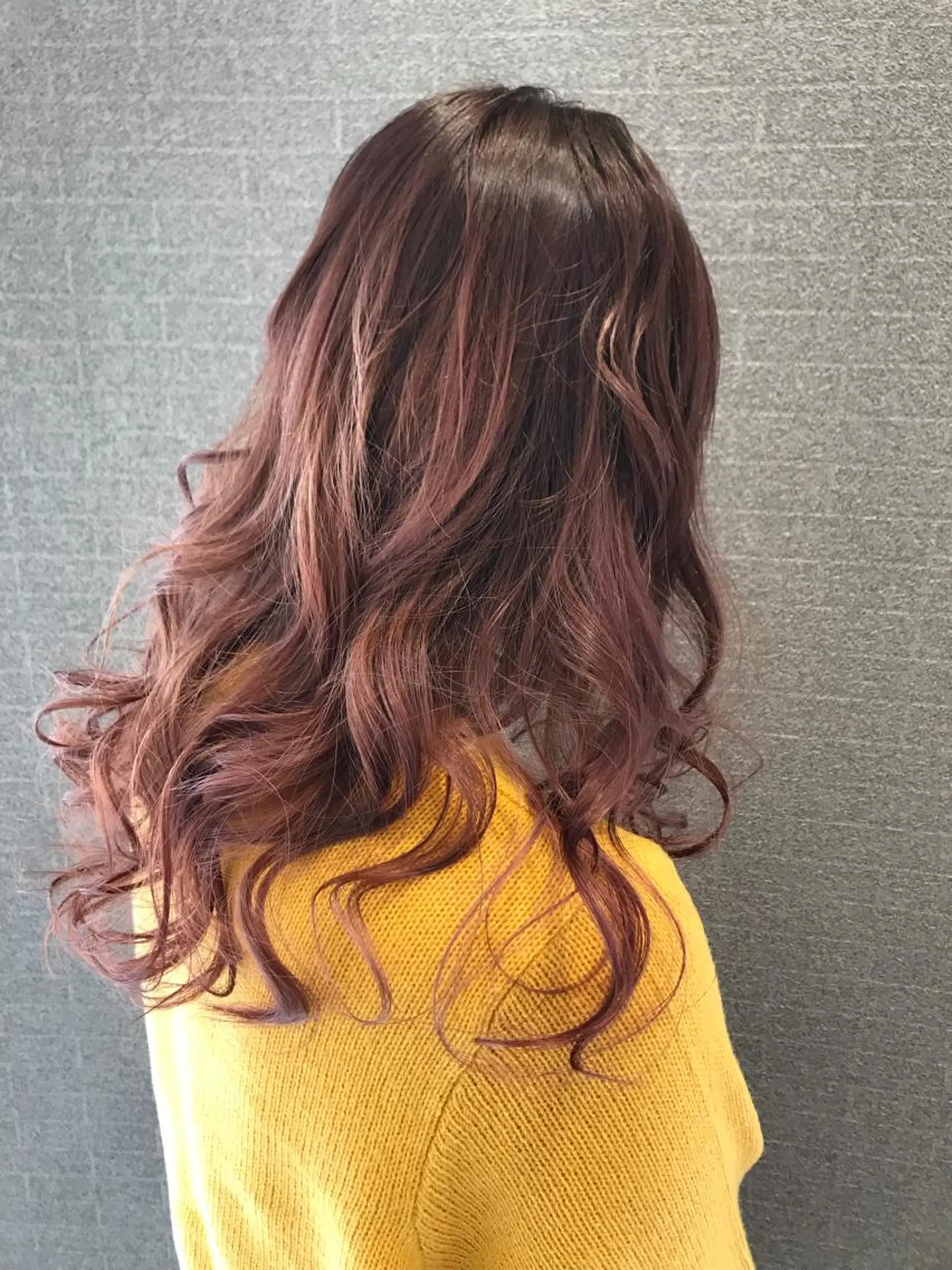 ロング カラー 土屋 貴章のヘアスタイル