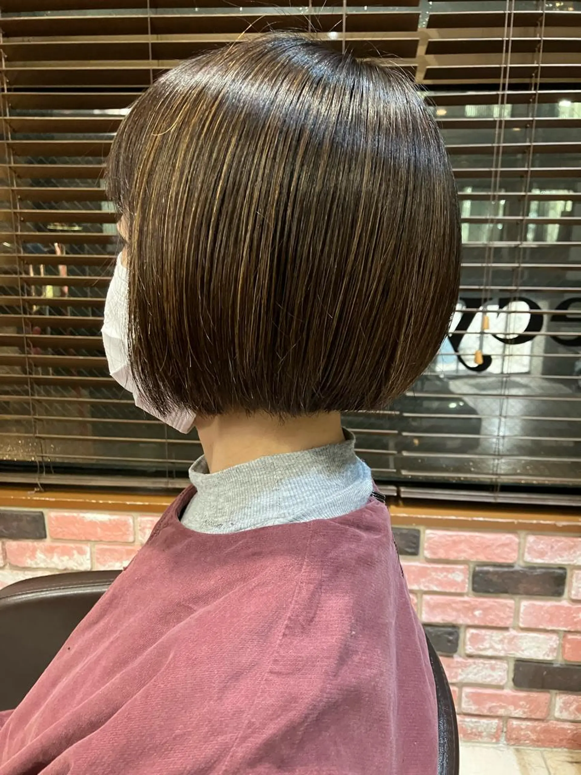 ショート カラー カット ヘアカラー トリートメント LIME HAIR DESIGN所属・髪質改善 LIME 長野駅のヘアスタイル