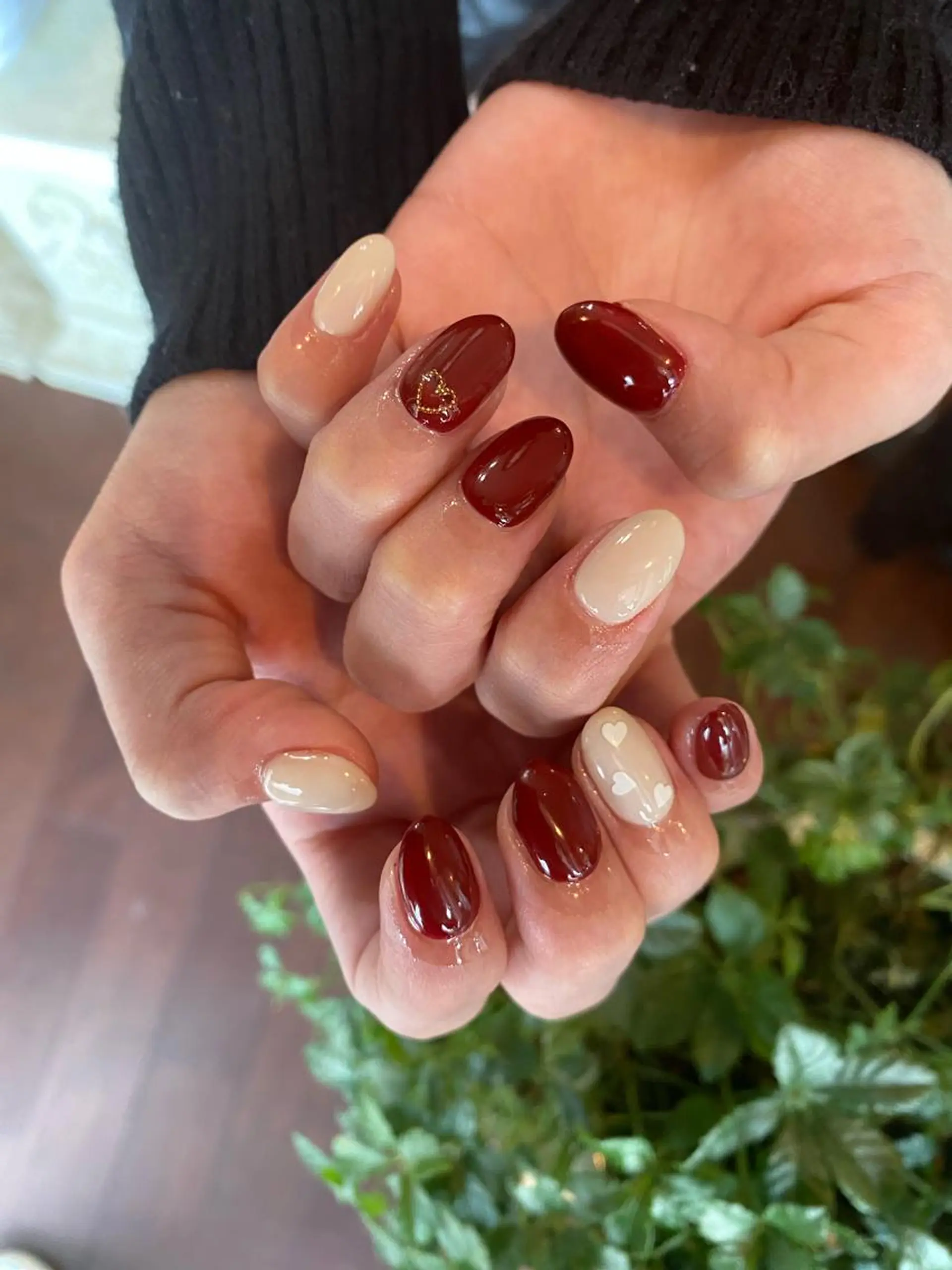 ネイル ハンドネイル crystal ⭐︎ colorのネイルデザイン