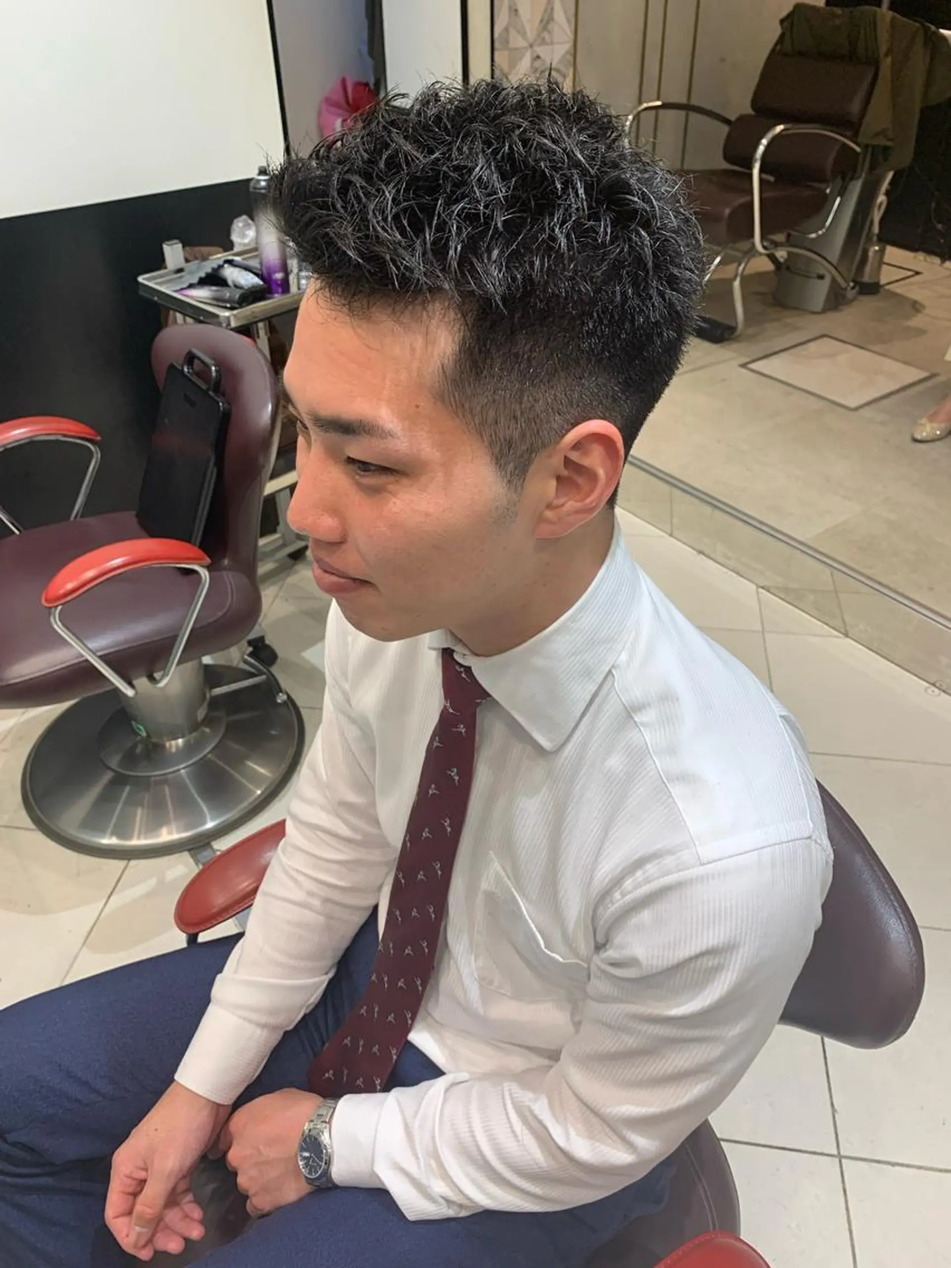 メンズ カット ヘアセット ✨上村 潤平✨メンズヘア✨のヘアスタイル