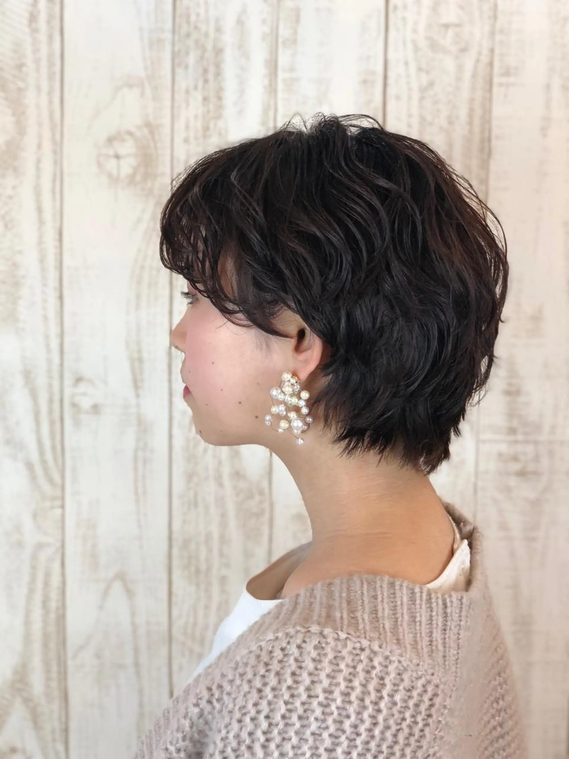 ショート カラー パーマ リリー /Men's/パーマのヘアスタイル