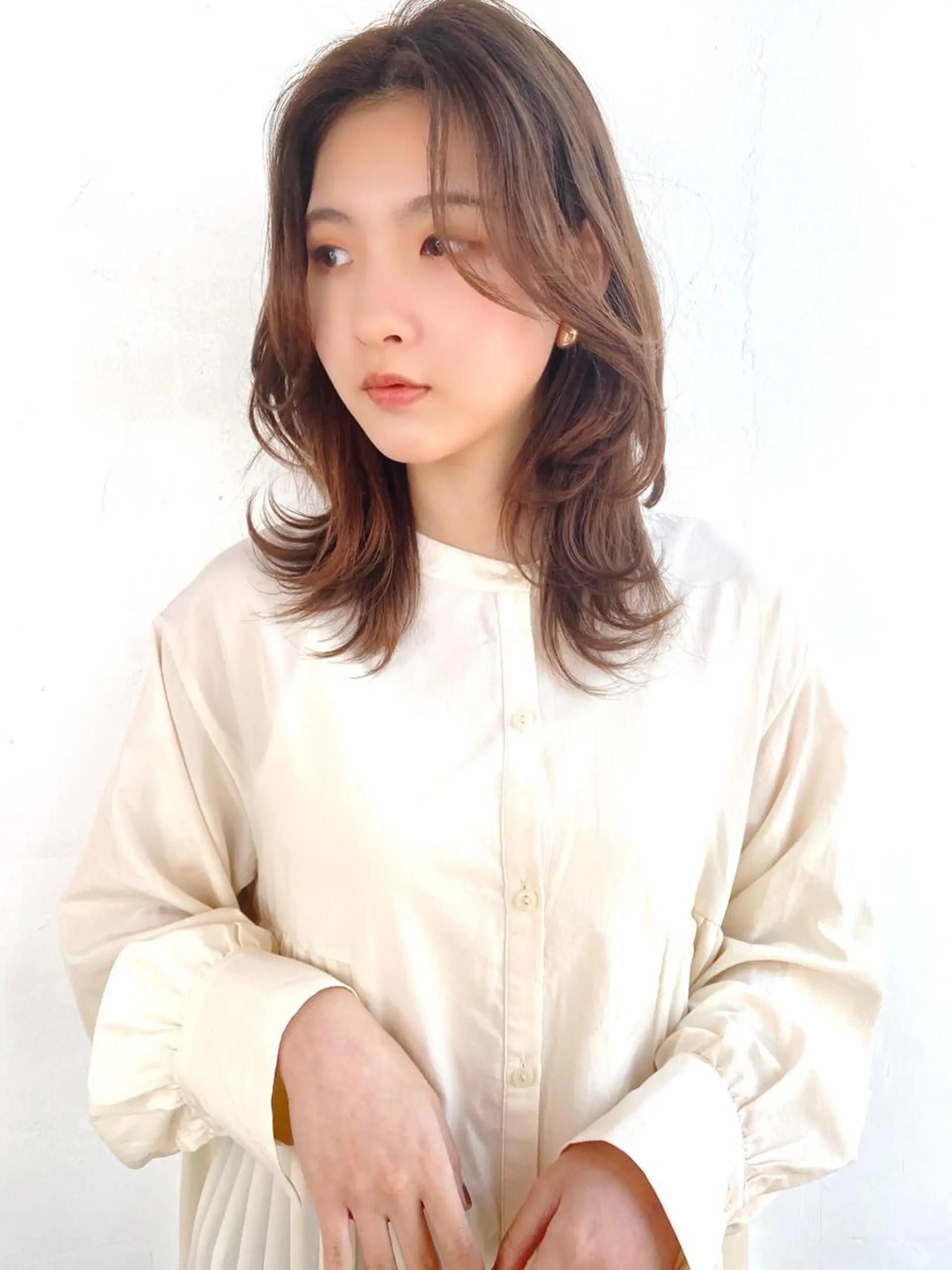 ロング カラー 🥣 hashi 🛋️のヘアスタイル