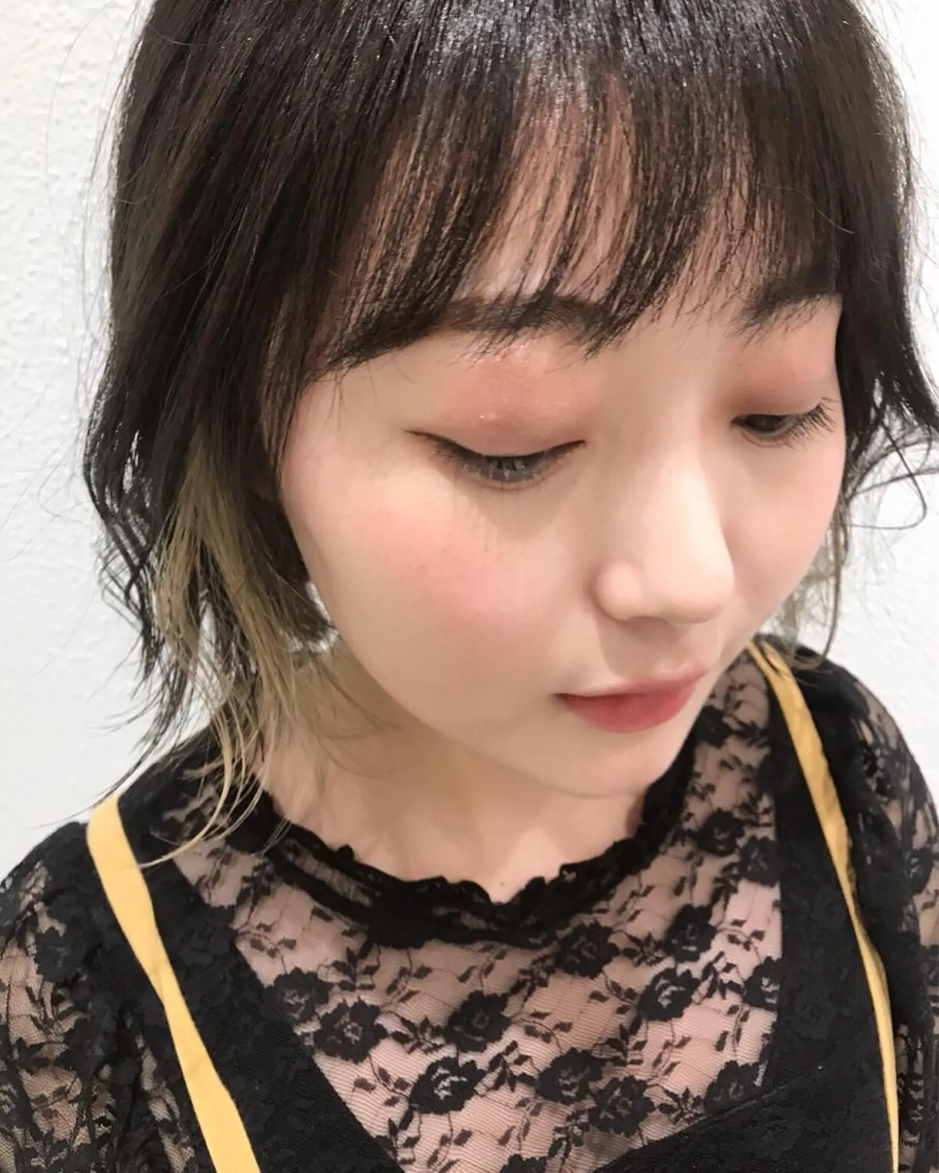 ショート カラー インナーカラー 当日予約🆗✂︎ ウエモト　タクのヘアスタイル