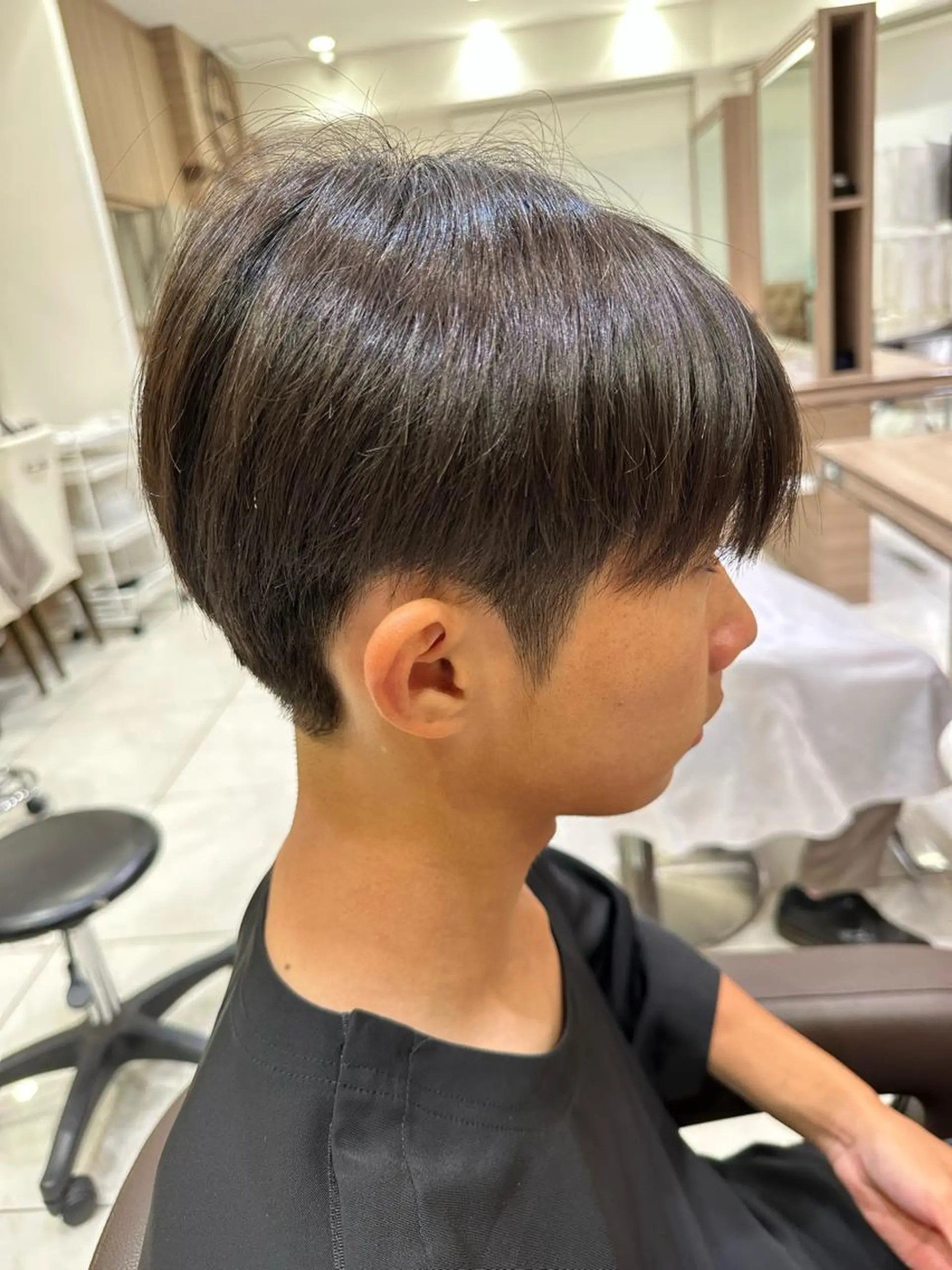 メンズ マッシュ 伊佐 愛のヘアスタイル