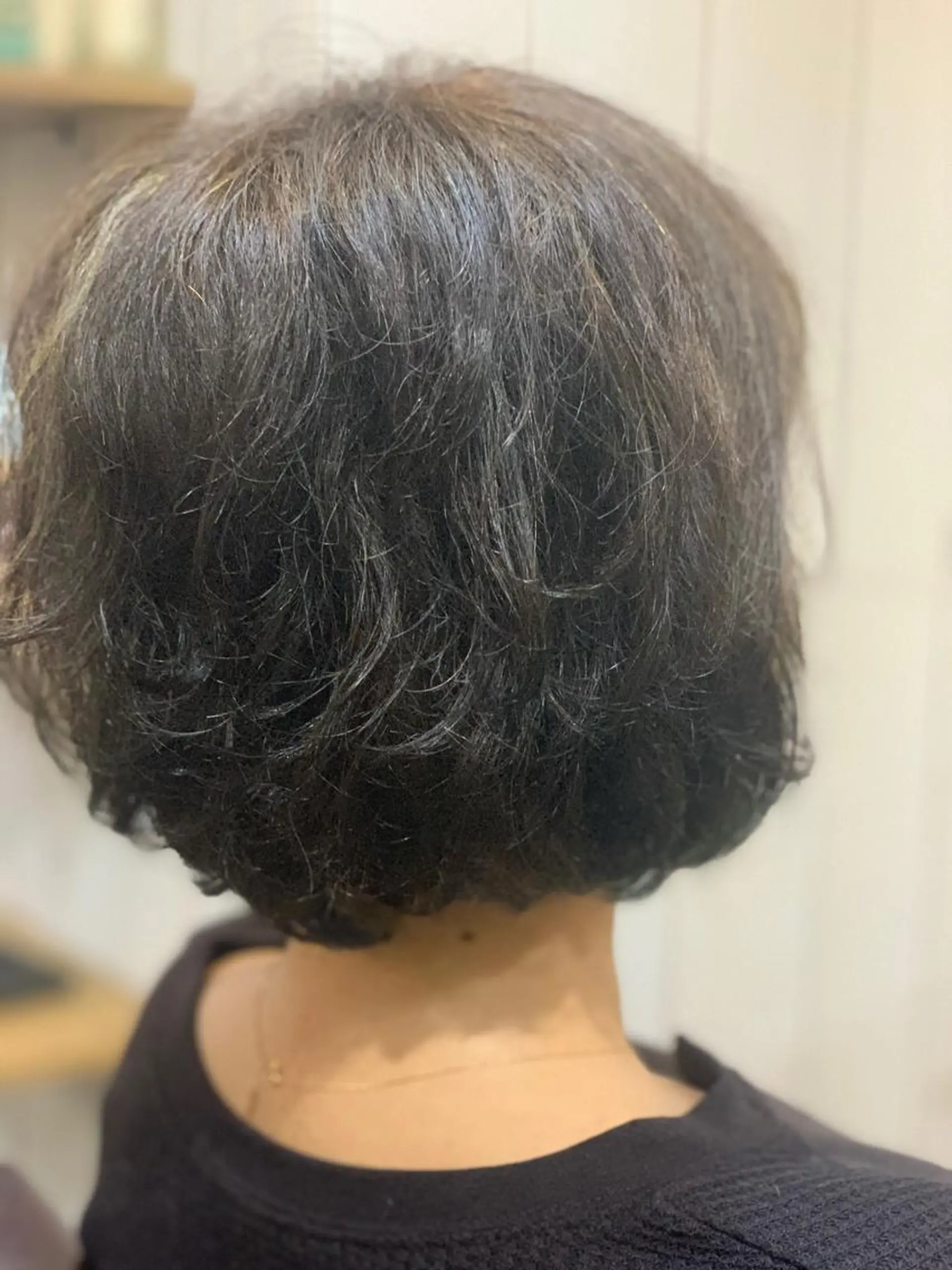 ショート カット ヘアカラー パーマ 前井 正人のヘアスタイル