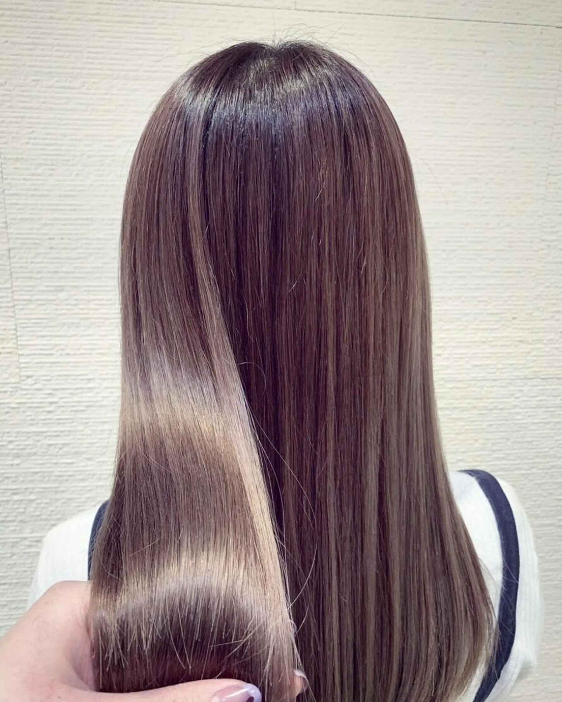 ロング 髪質改善 トリートメント 酸熱トリートメント REM 阿佐ヶ谷所属・REM【阿佐ヶ谷】 MEGUのヘアスタイル